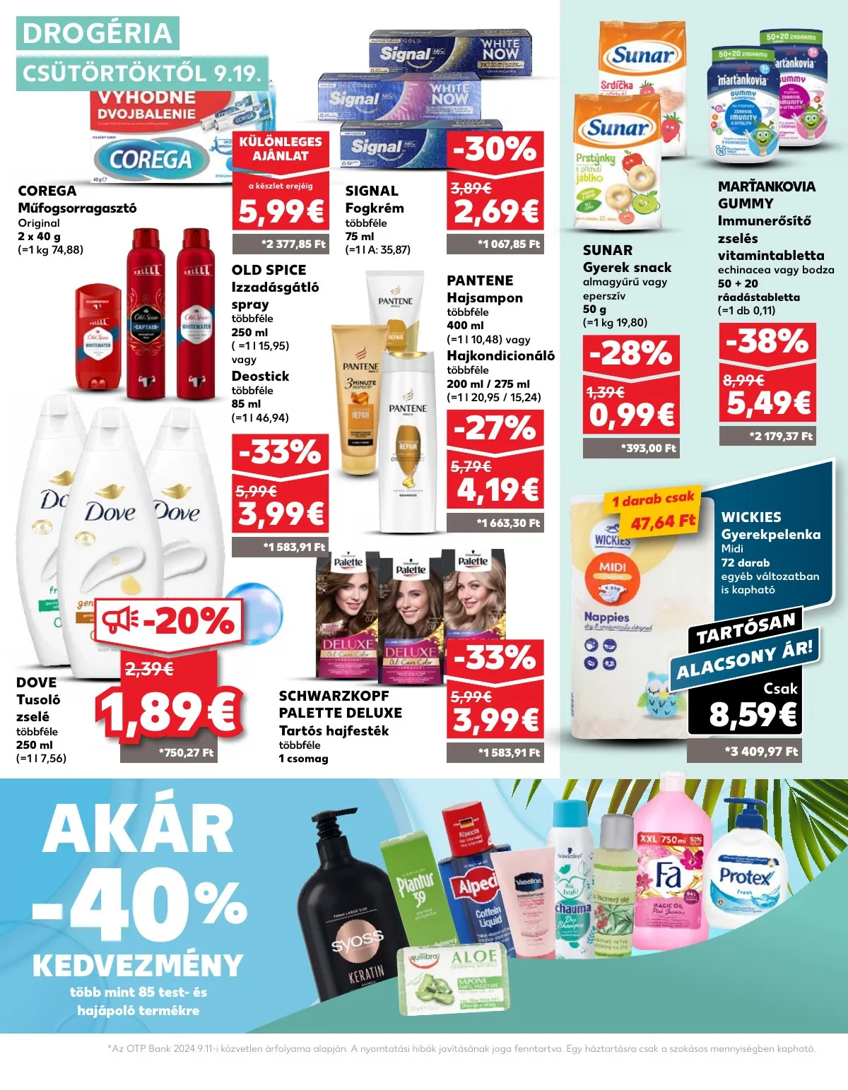 Kaufland akciós újság Pozsony Komarom 09.19–09.25 – 32. oldal