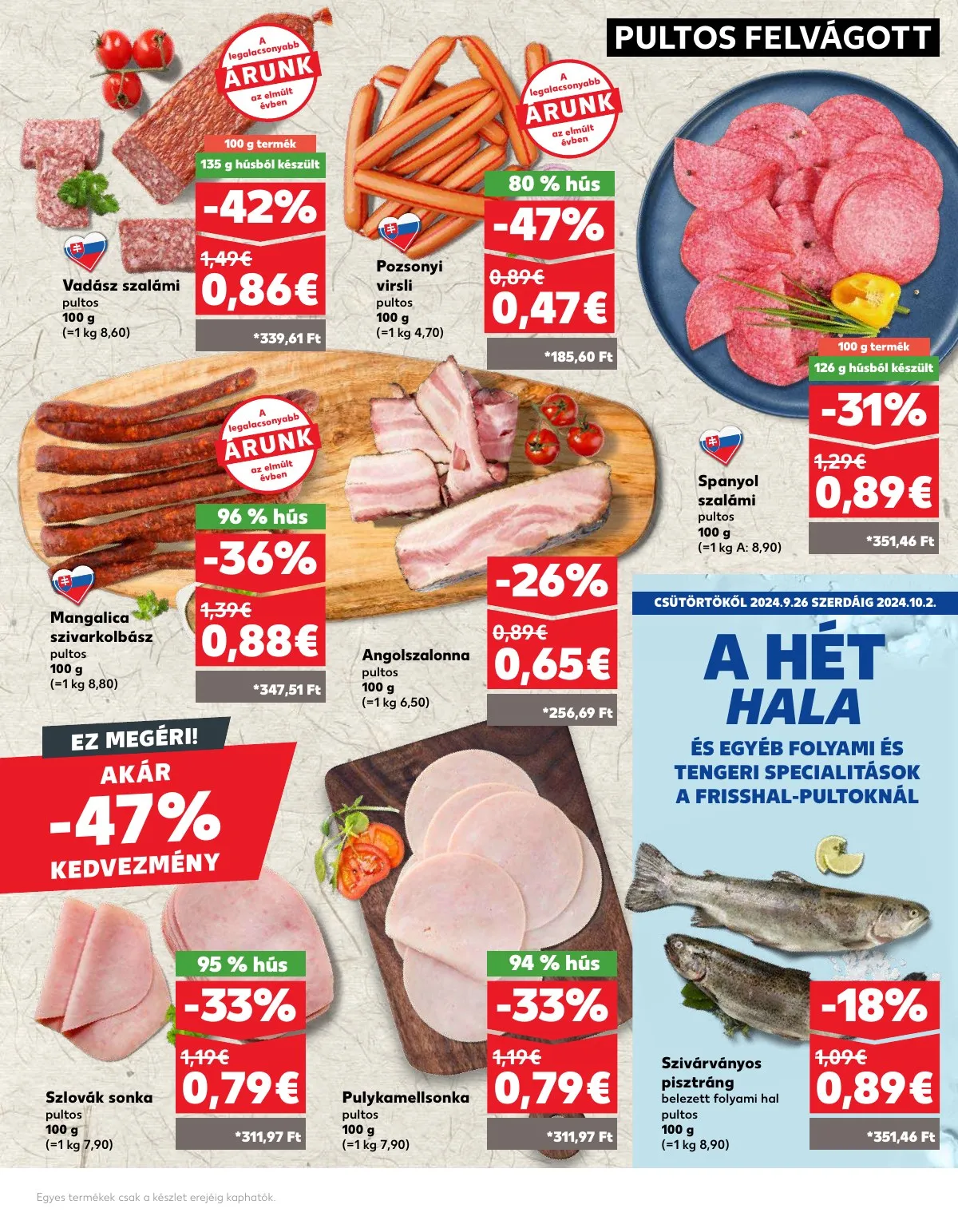 Kaufland akciós újság Pozsony Komarom 09.26–10.02 – 15. oldal
