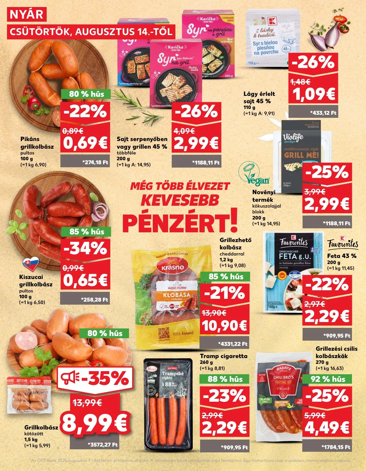 Kaufland akciós újság Pozsony Komarom 08.14–08.20 – 22. oldal