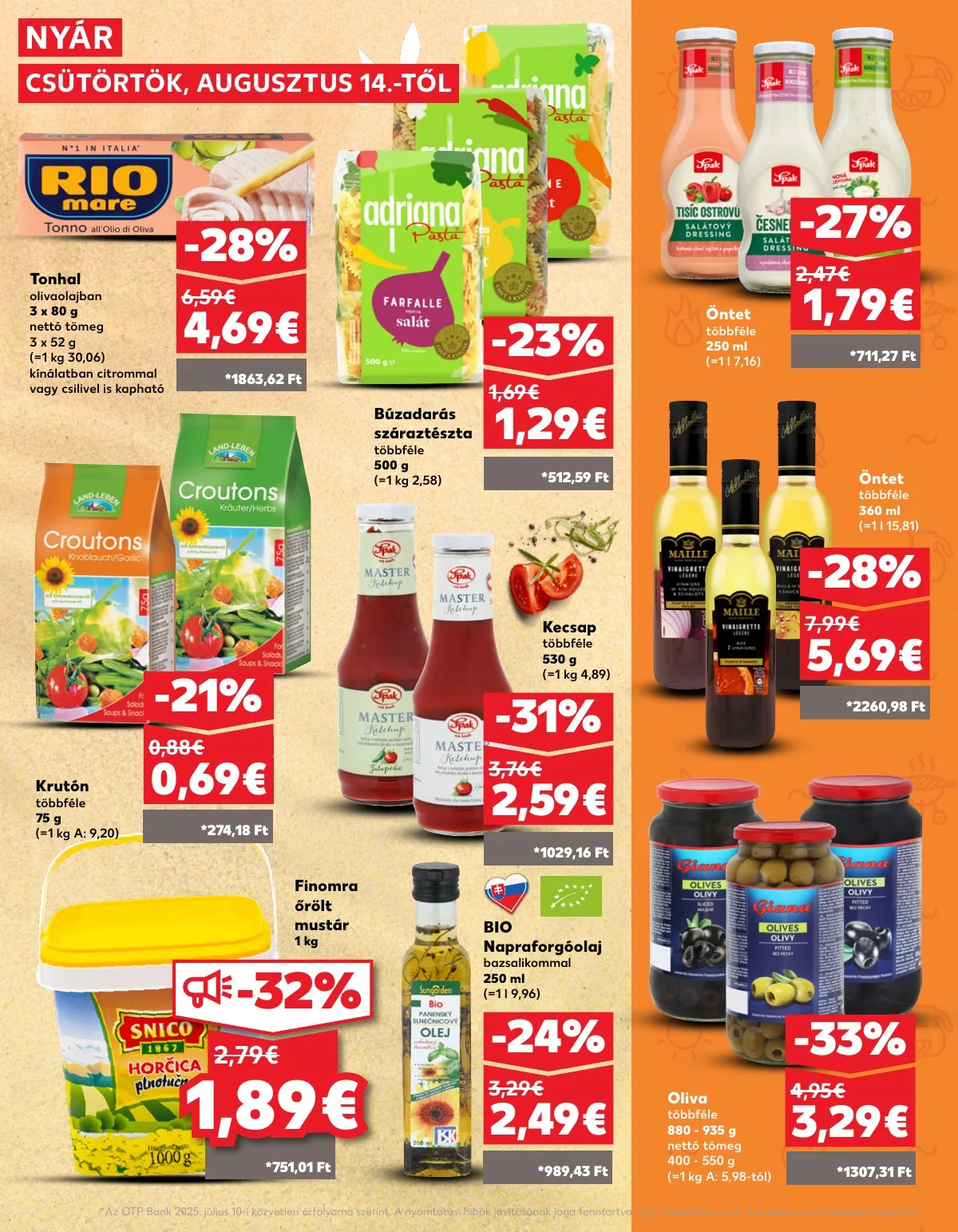 Kaufland akciós újság Pozsony Komarom 08.14–08.20 – 24. oldal