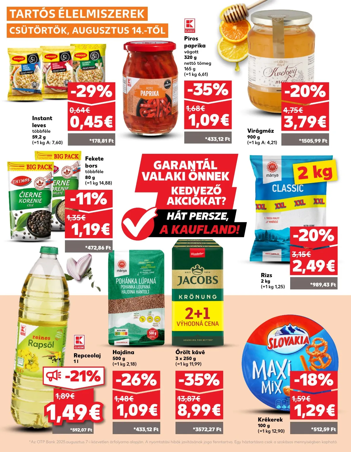 Kaufland akciós újság Pozsony Komarom 08.14–08.20 – 26. oldal