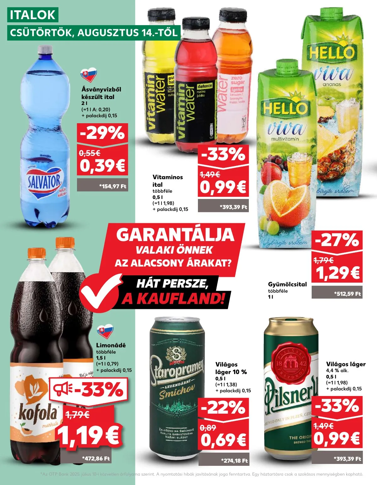 Kaufland akciós újság Pozsony Komarom 08.14–08.20 – 28. oldal