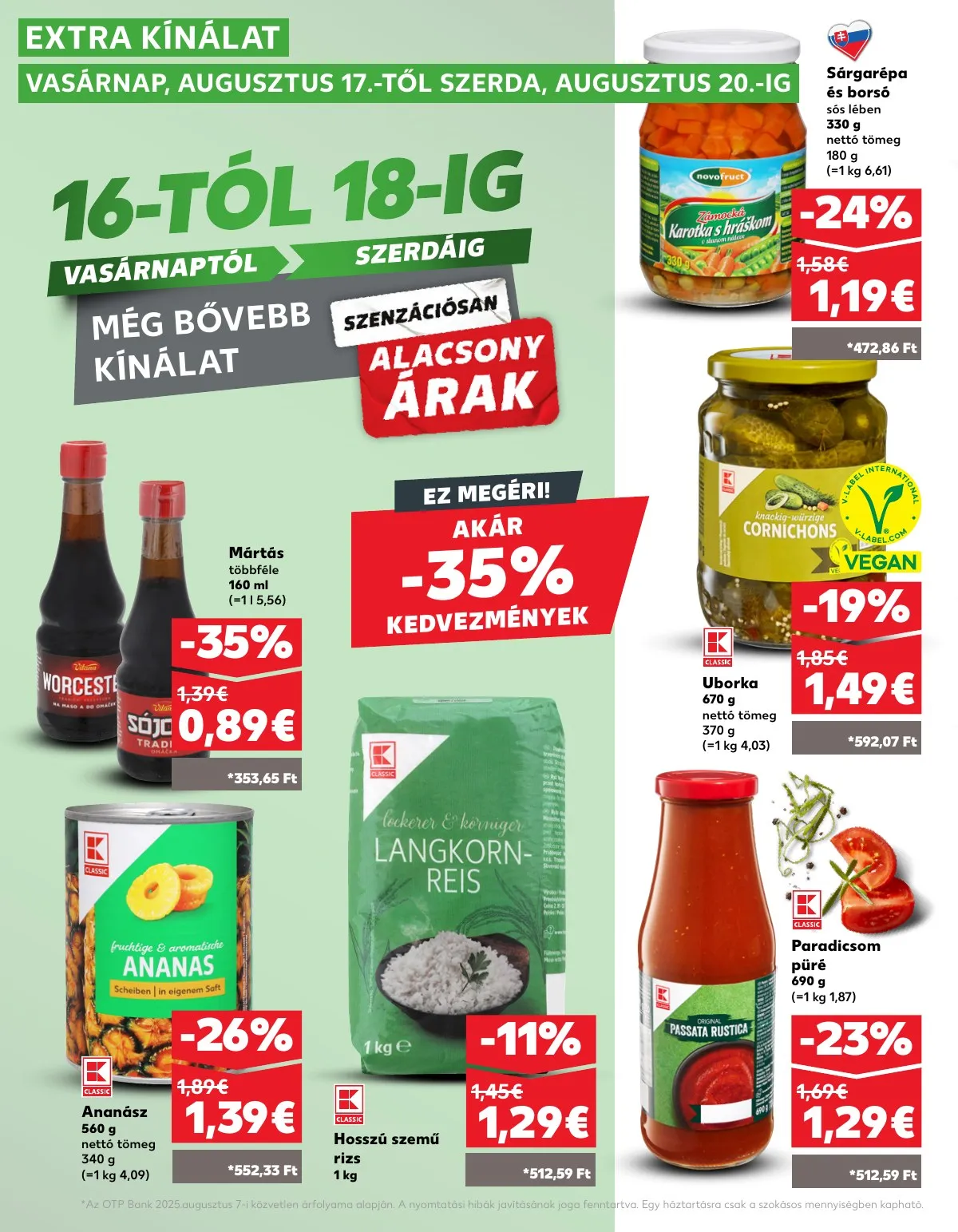 Kaufland akciós újság Pozsony Komarom 08.14–08.20 – 38. oldal