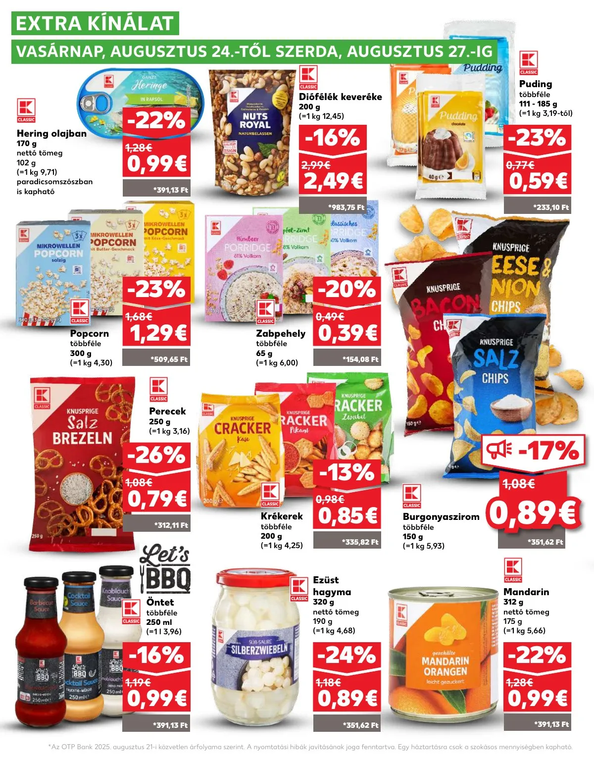 Kaufland akciós újság Pozsony Komarom 08.21–08.28 – 38. oldal