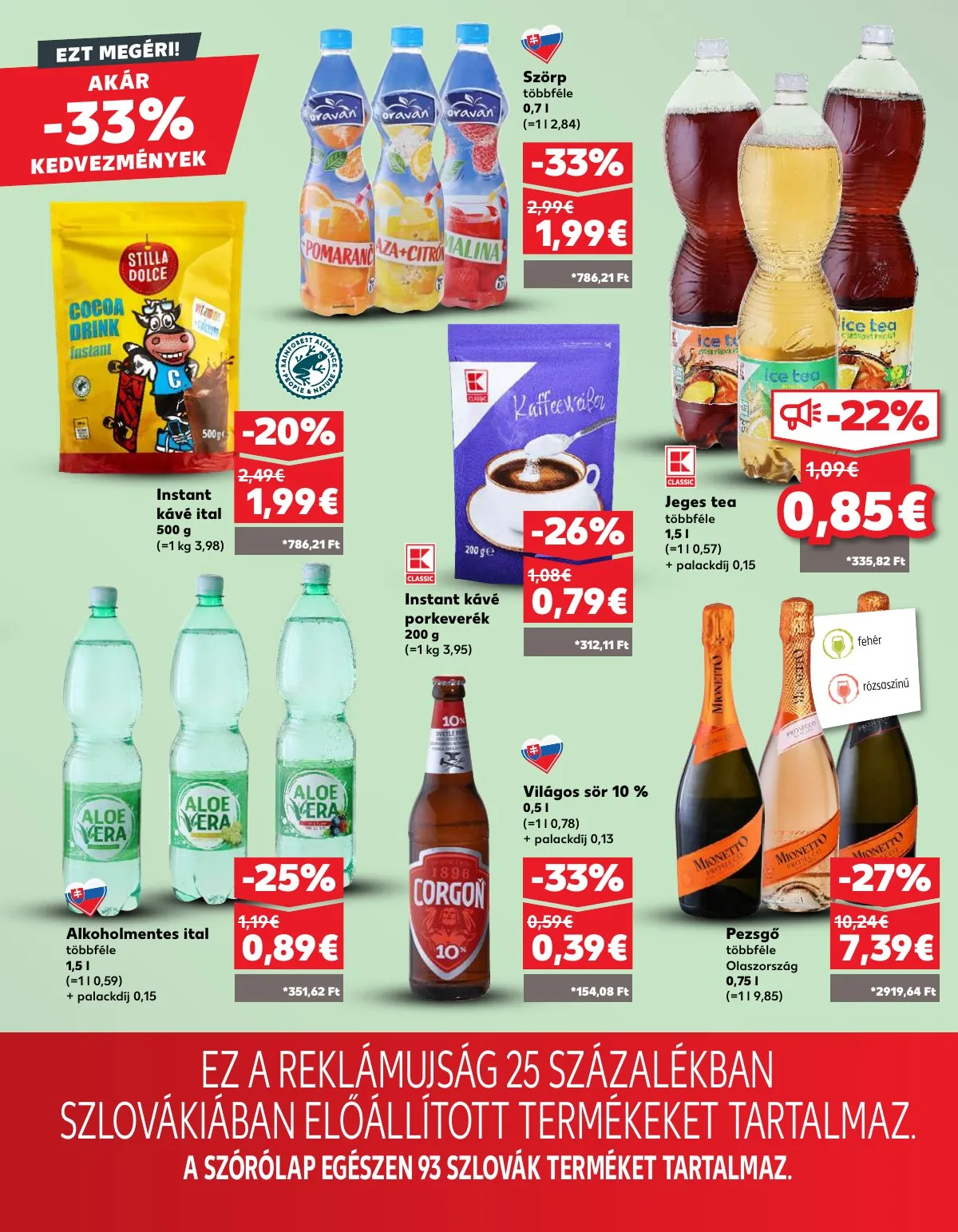 Kaufland akciós újság Pozsony Komarom 08.21–08.28 – 39. oldal