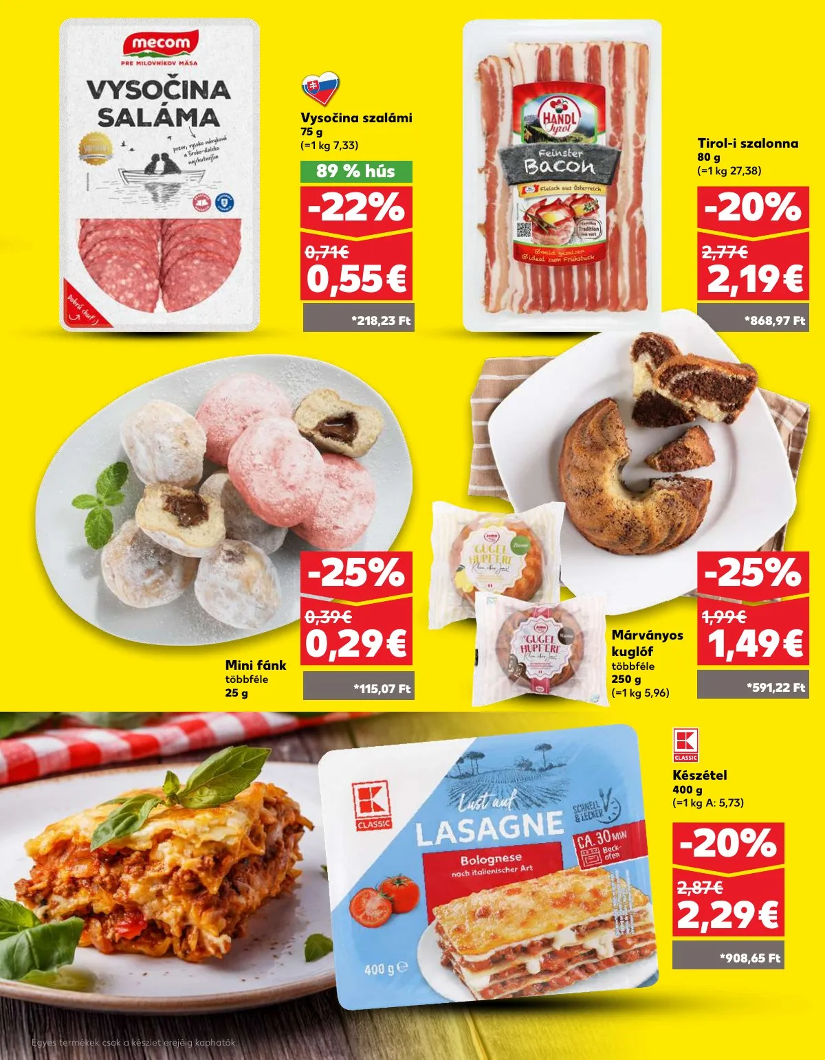 Kaufland akciós újság Pozsony Komarom 09.04–09.10 – 25. oldal