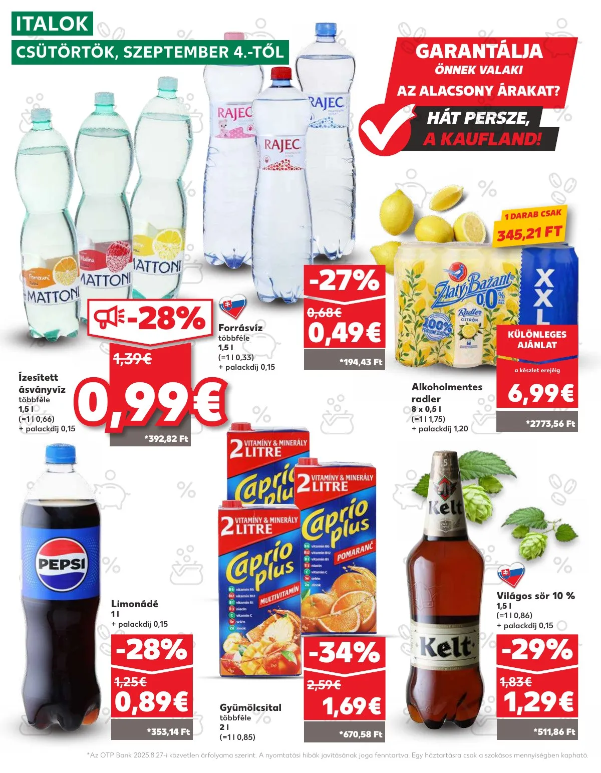 Kaufland akciós újság Pozsony Komarom 09.04–09.10 – 30. oldal