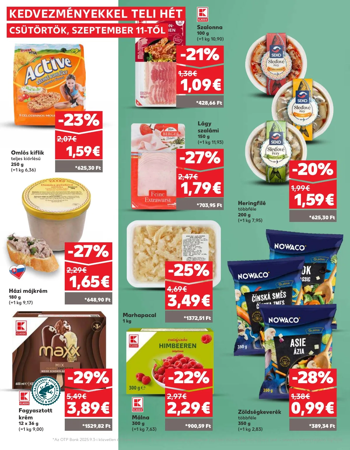 Kaufland akciós újság Pozsony Komarom 09.11–09.17 – 16. oldal