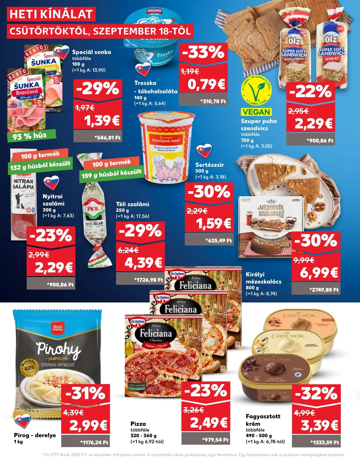Kaufland akciós újság Pozsony Komarom 09.18–09.24 – 16. oldal