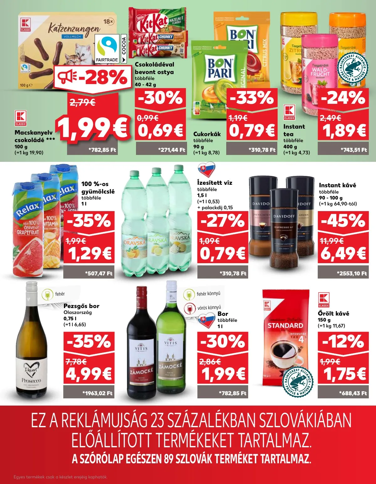 Kaufland akciós újság Pozsony Komarom 09.18–09.24 – 39. oldal