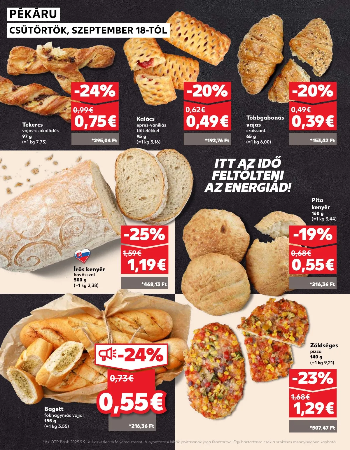 Kaufland akciós újság Pozsony Komarom 09.18–09.24 – 8. oldal