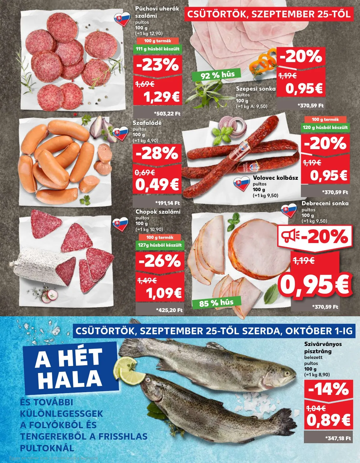 Kaufland akciós újság Pozsony Komarom 09.25–10.01 – 15. oldal
