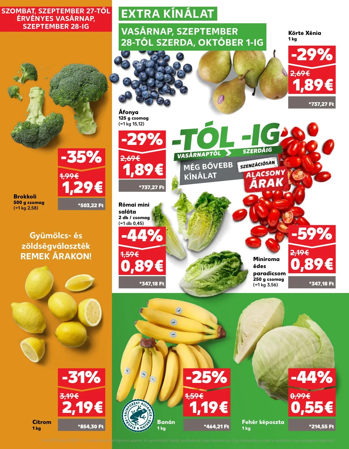 Kaufland akciós újság Pozsony Komarom 09.25–10.01 – 34. oldal