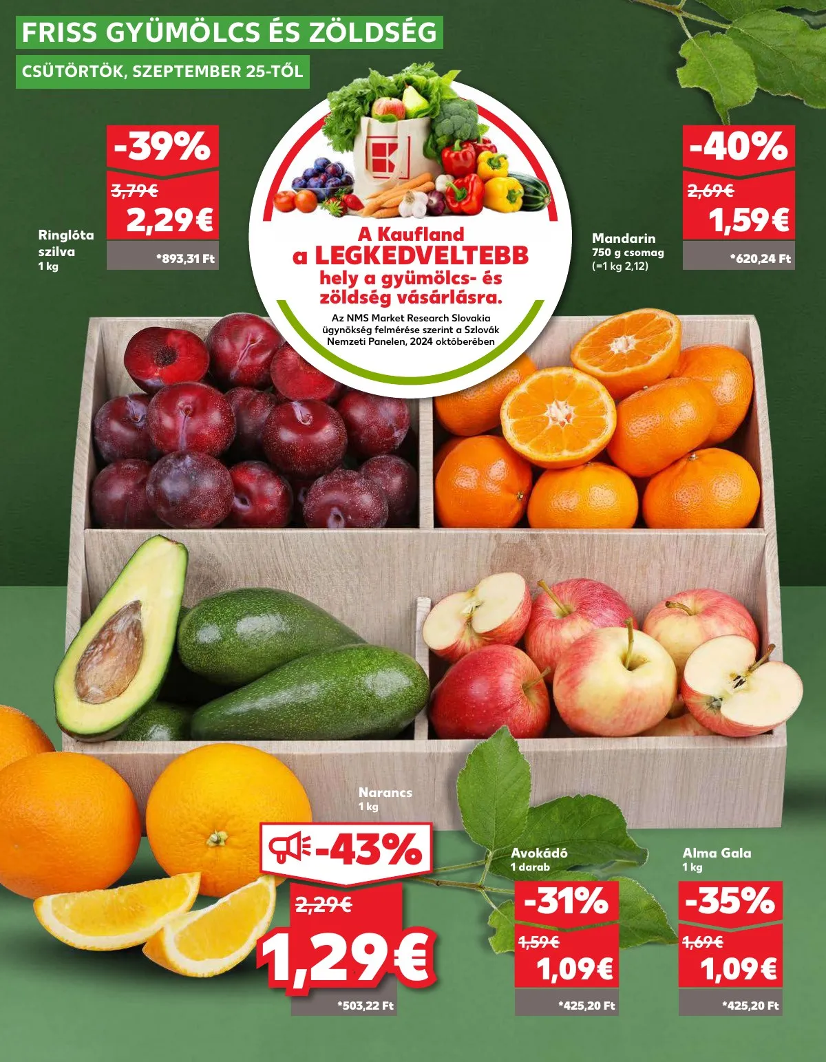 Kaufland akciós újság Pozsony Komarom 09.25–10.01 – 4. oldal