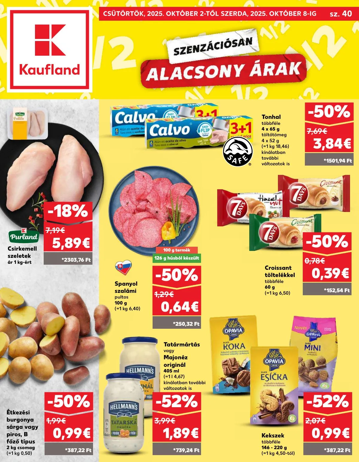 Kaufland akciós újság Pozsony Komarom 10.02–10.08