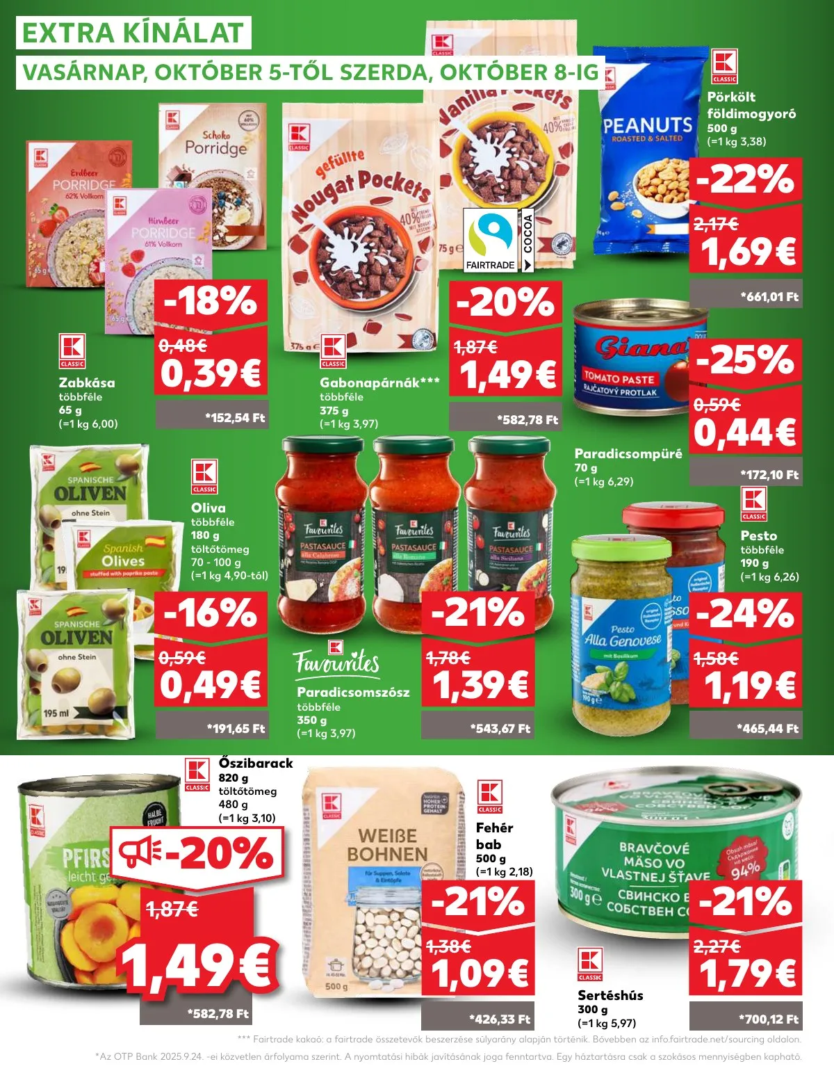 Kaufland akciós újság Pozsony Komarom 10.02–10.08 – 38. oldal