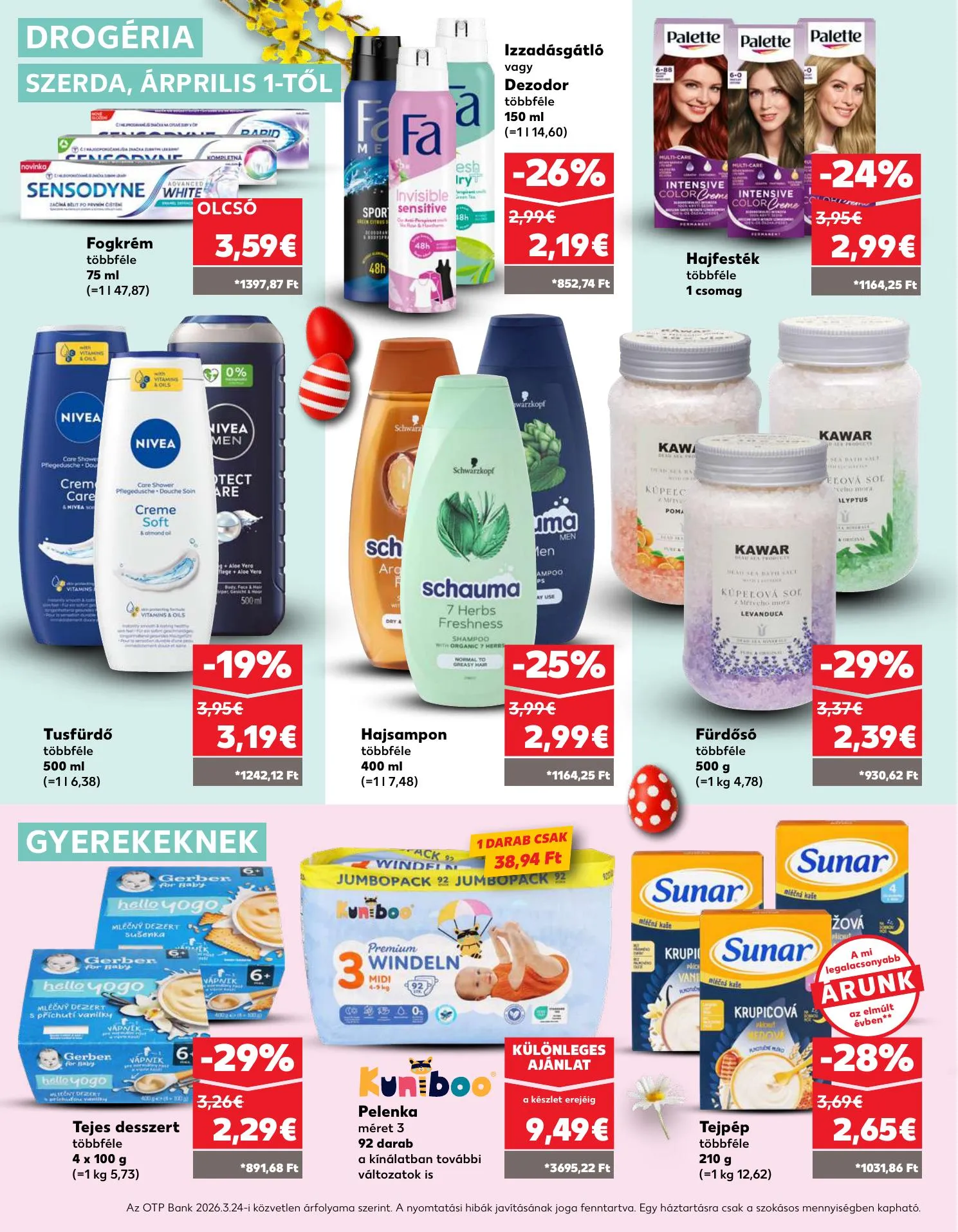 Kaufland akciós újság Pozsony Komarom 04.01–04.08 – 28. oldal