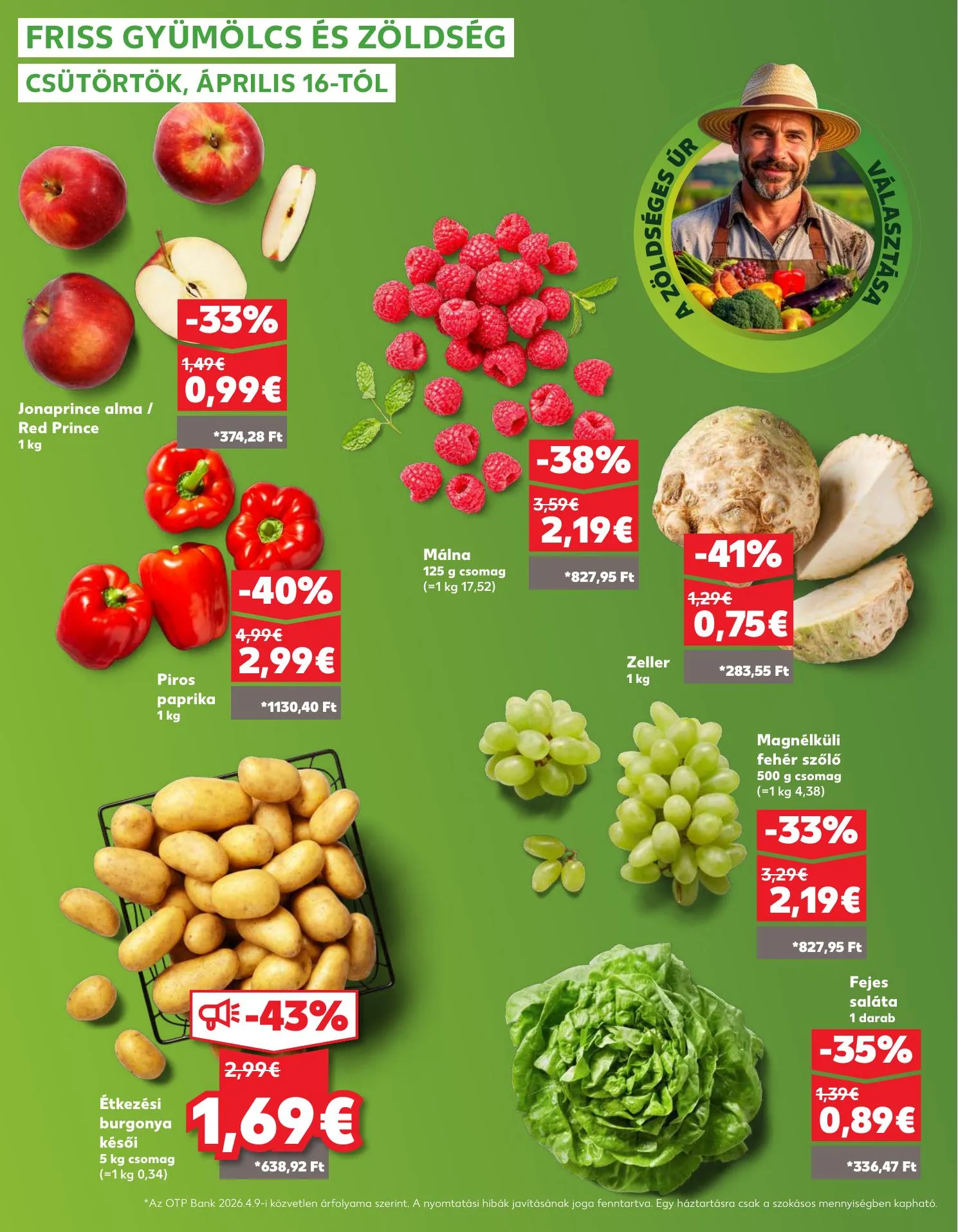 Kaufland akciós újság Pozsony Komarom 04.16–04.22 – 2. oldal