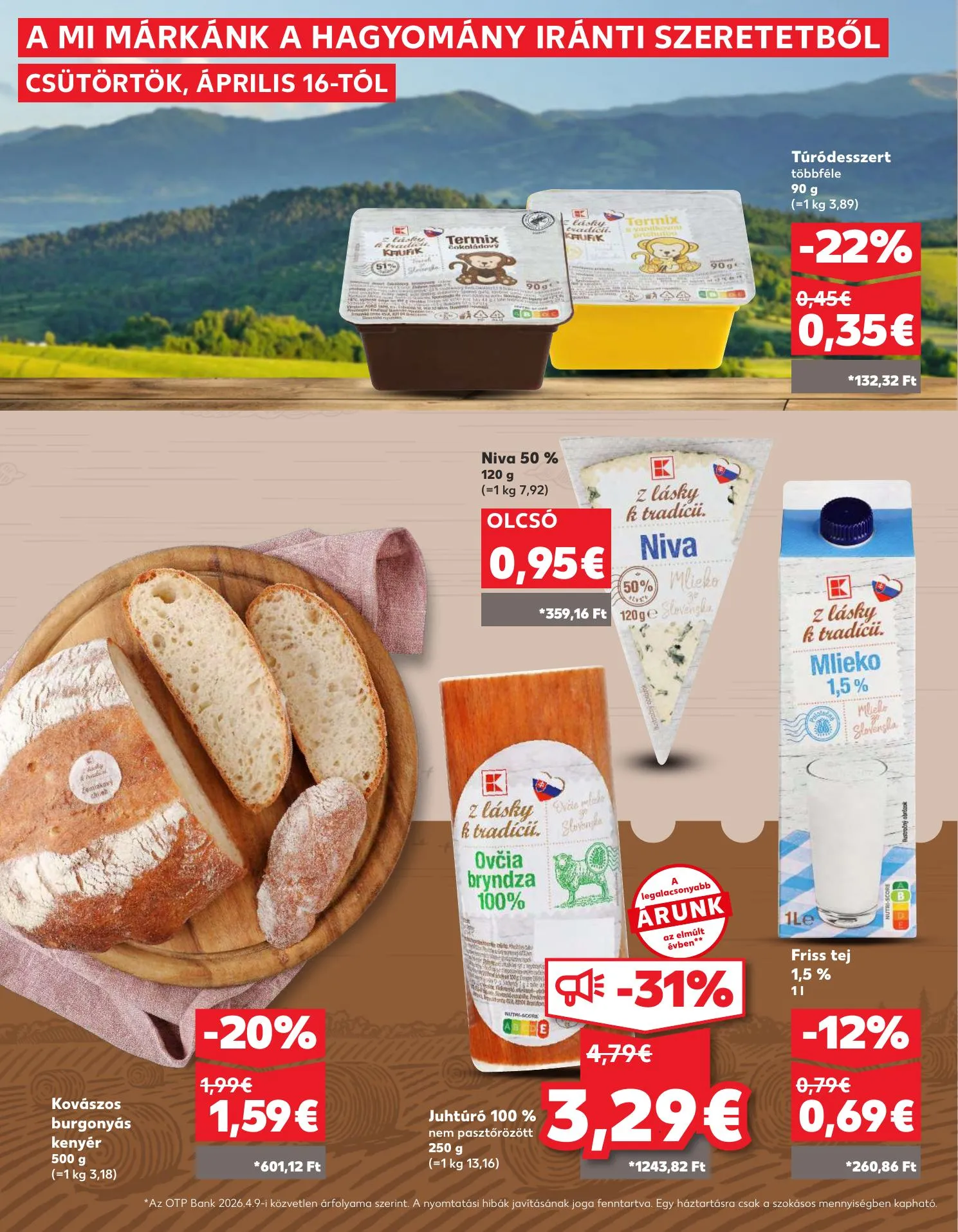 Kaufland akciós újság Pozsony Komarom 04.16–04.22 – 20. oldal
