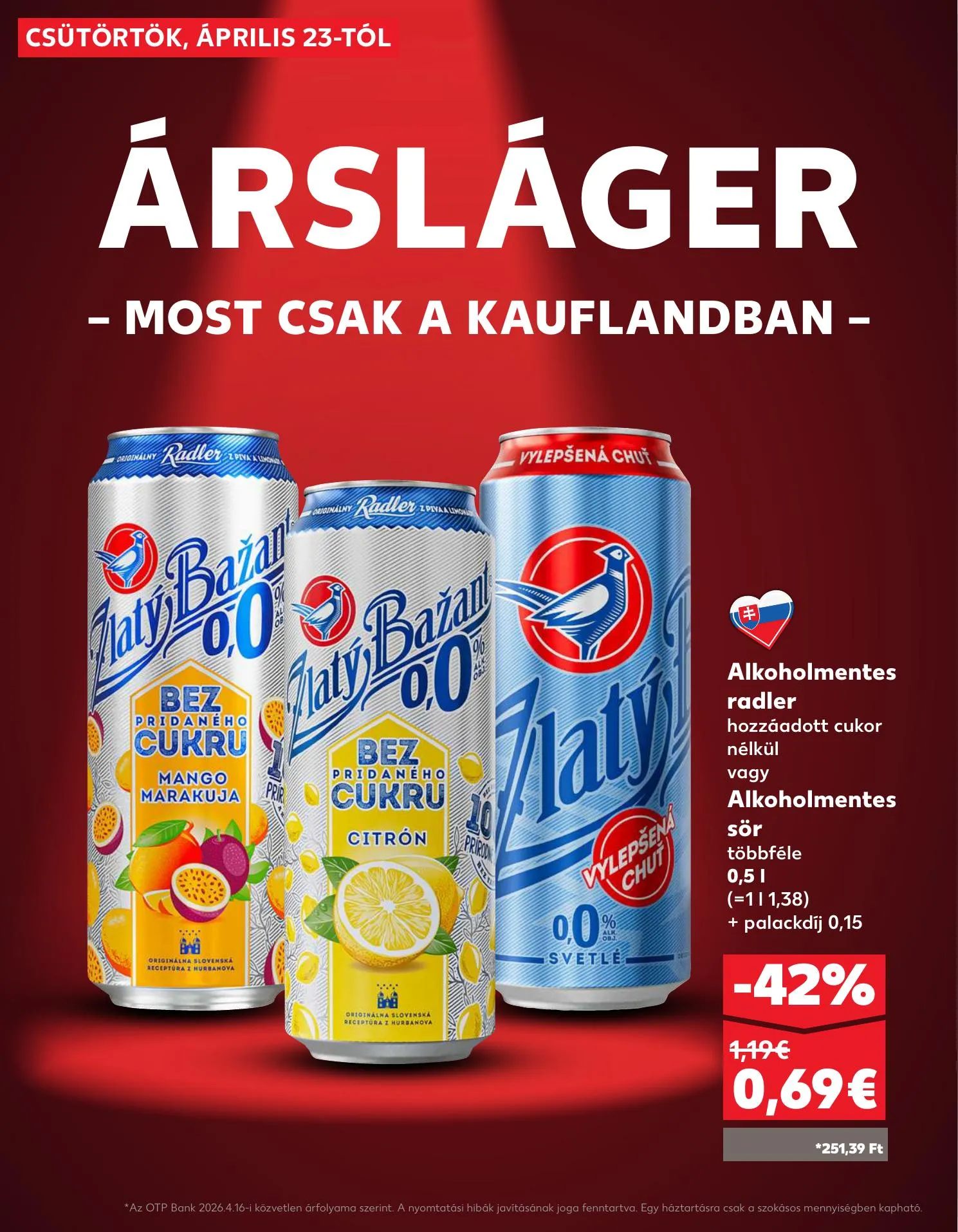 Kaufland akciós újság Pozsony Komarom 04.23–04.29 – 4. oldal