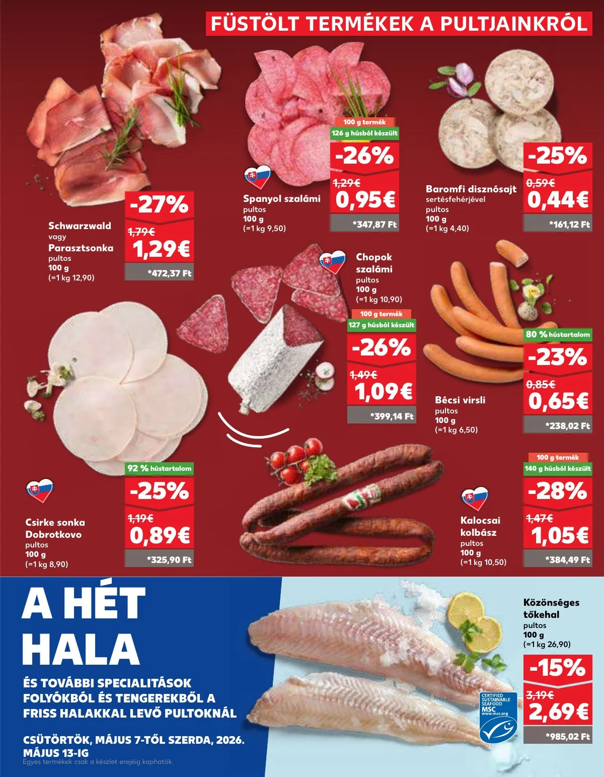 Kaufland akciós újság Pozsony Komarom 05.07–05.13 – 18. oldal