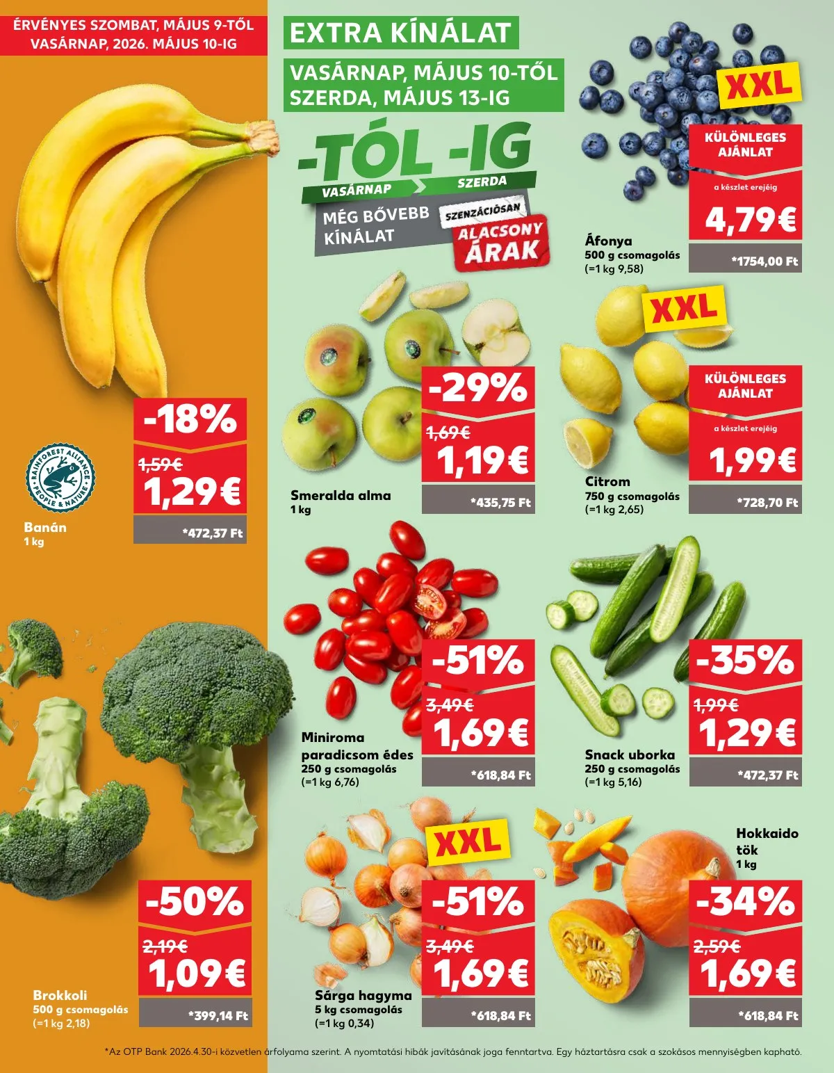 Kaufland akciós újság Pozsony Komarom 05.07–05.13 – 30. oldal