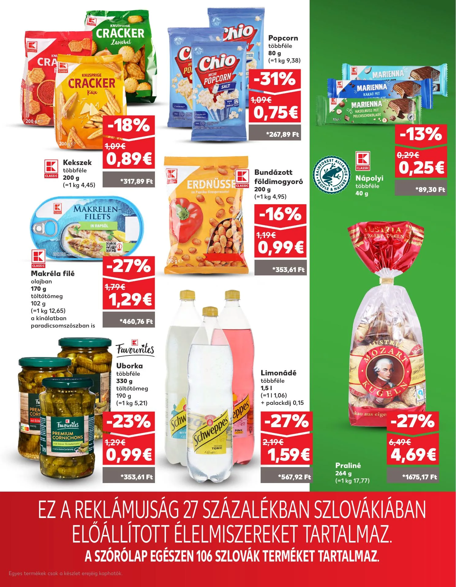 Kaufland akciós újság Pozsony Komarom 05.14–05.20 – 33. oldal