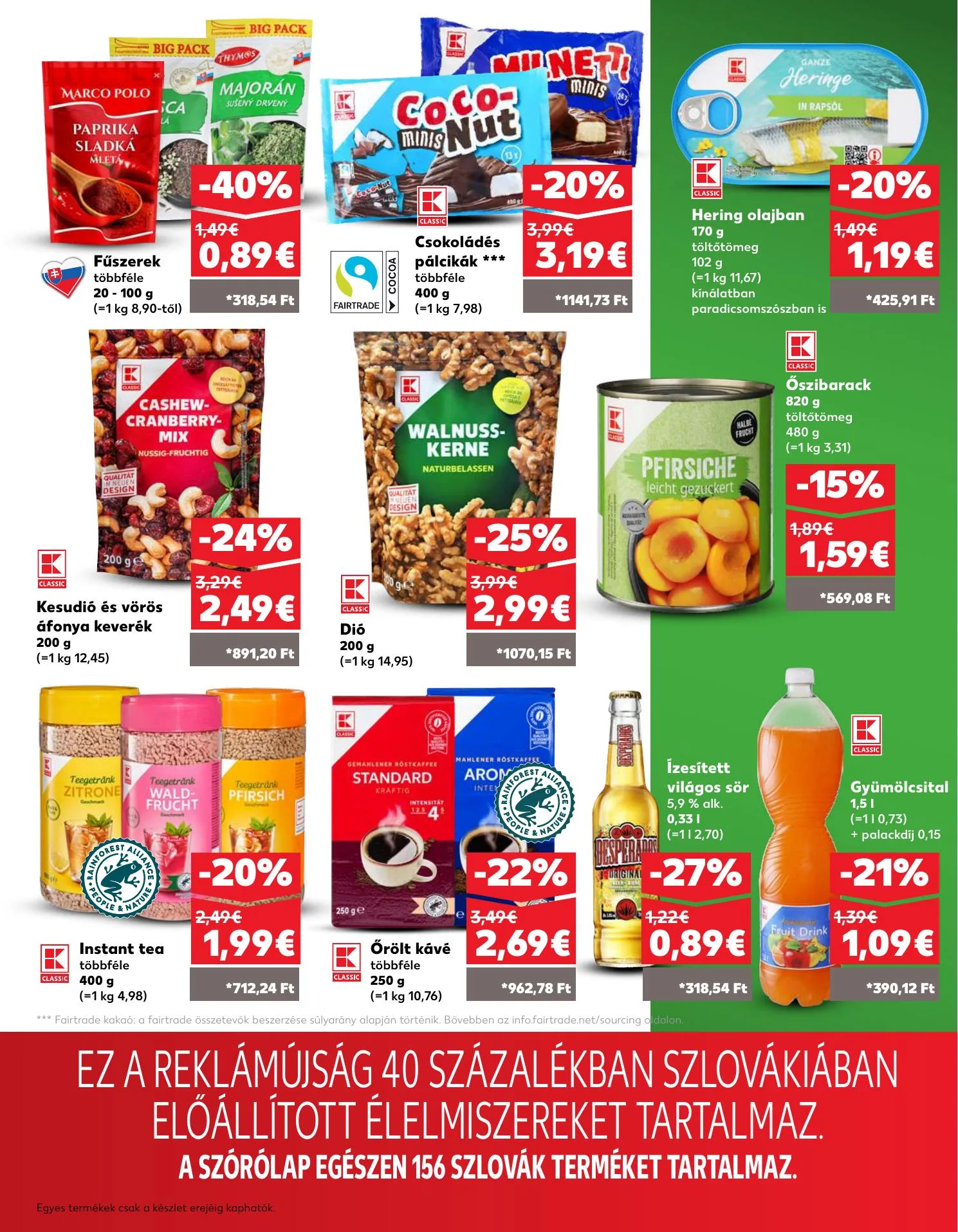 Kaufland akciós újság Pozsony Komarom 05.21–05.27 – 33. oldal