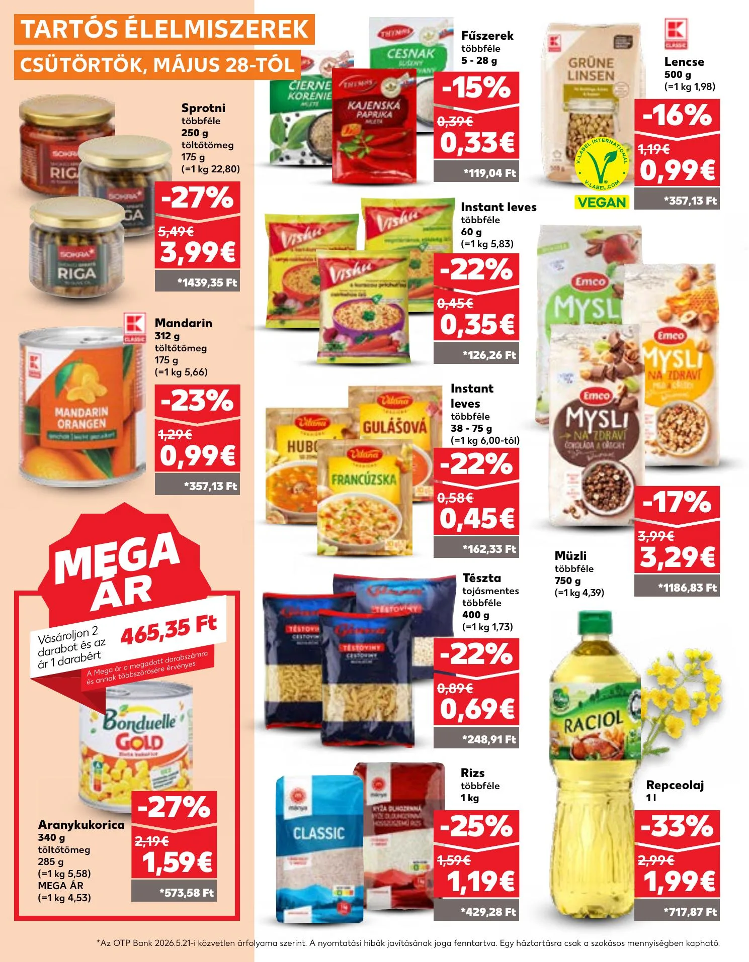 Kaufland akciós újság Pozsony Komarom 05.28–06.03 – 22. oldal