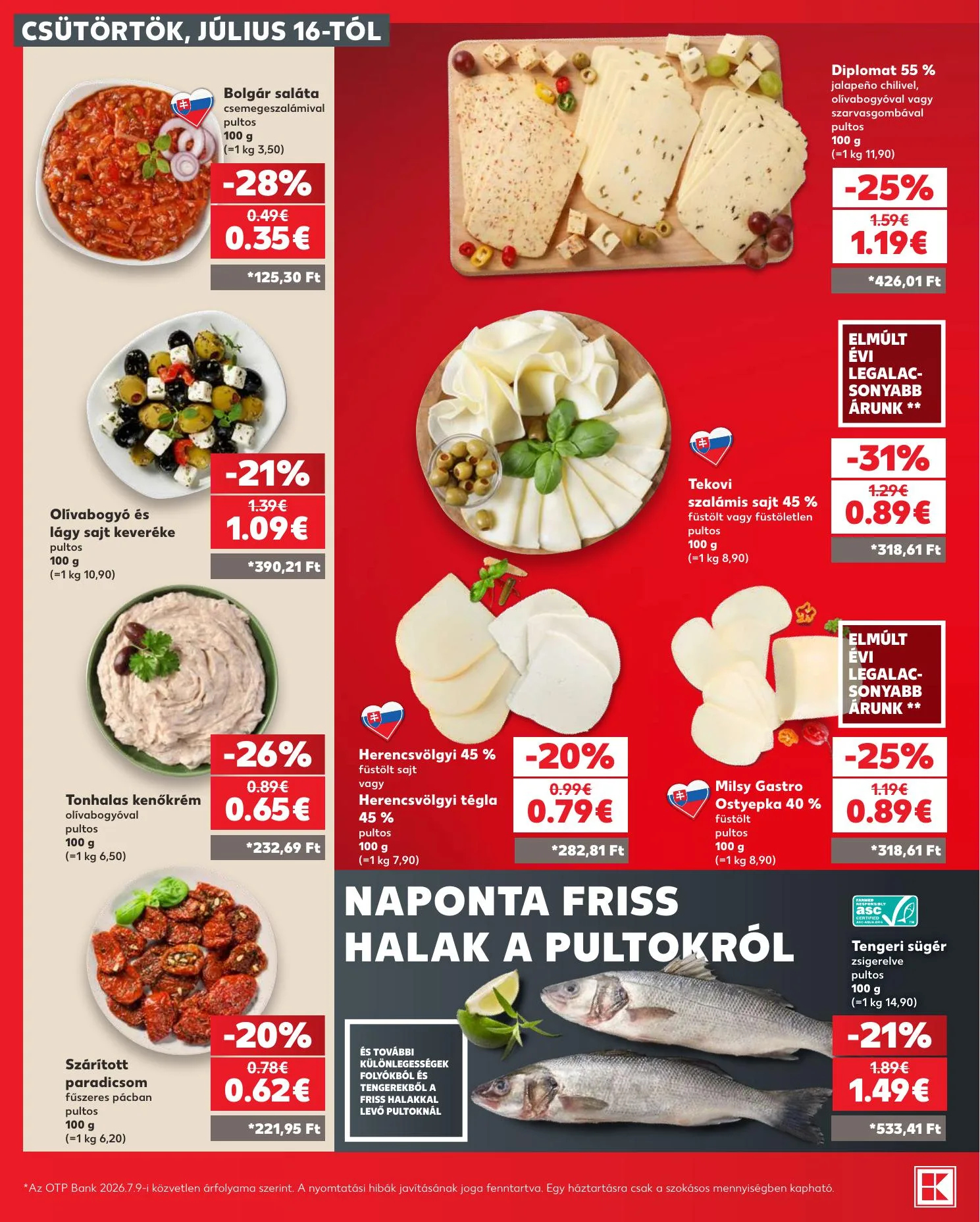 Kaufland akciós újság Pozsony Komarom 07.16–07.22 – 14. oldal