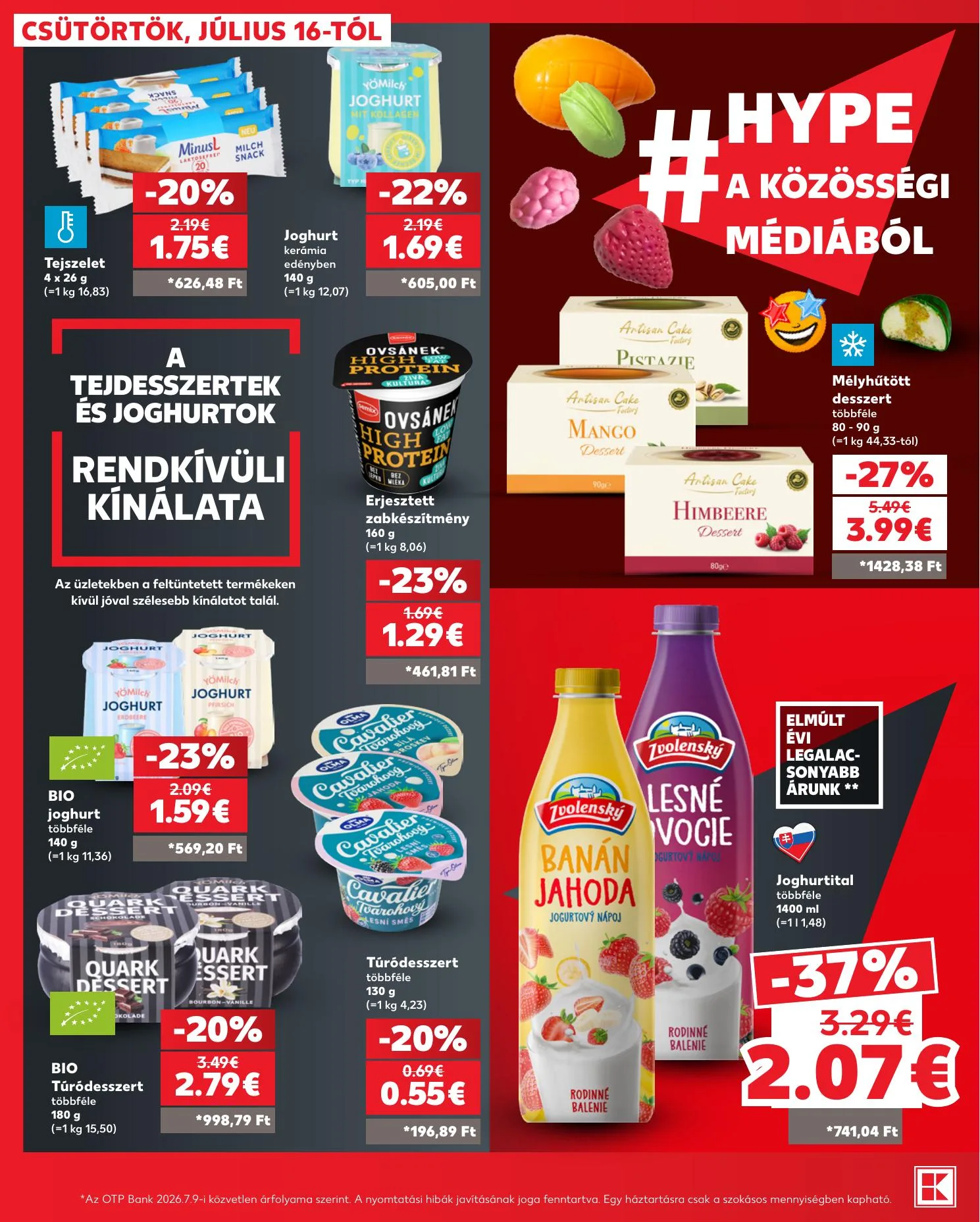 Kaufland akciós újság Pozsony Komarom 07.16–07.22 – 22. oldal
