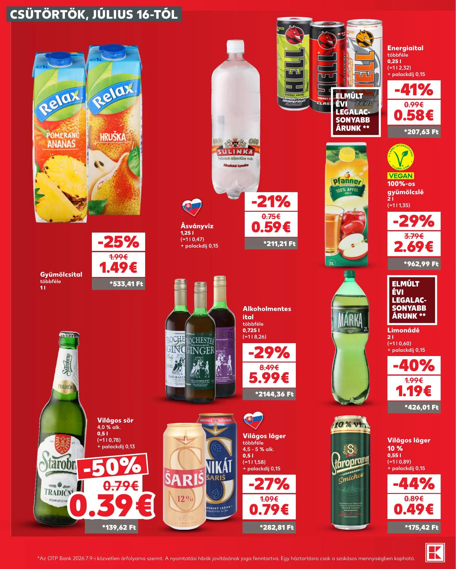 Kaufland akciós újság Pozsony Komarom 07.16–07.22 – 28. oldal