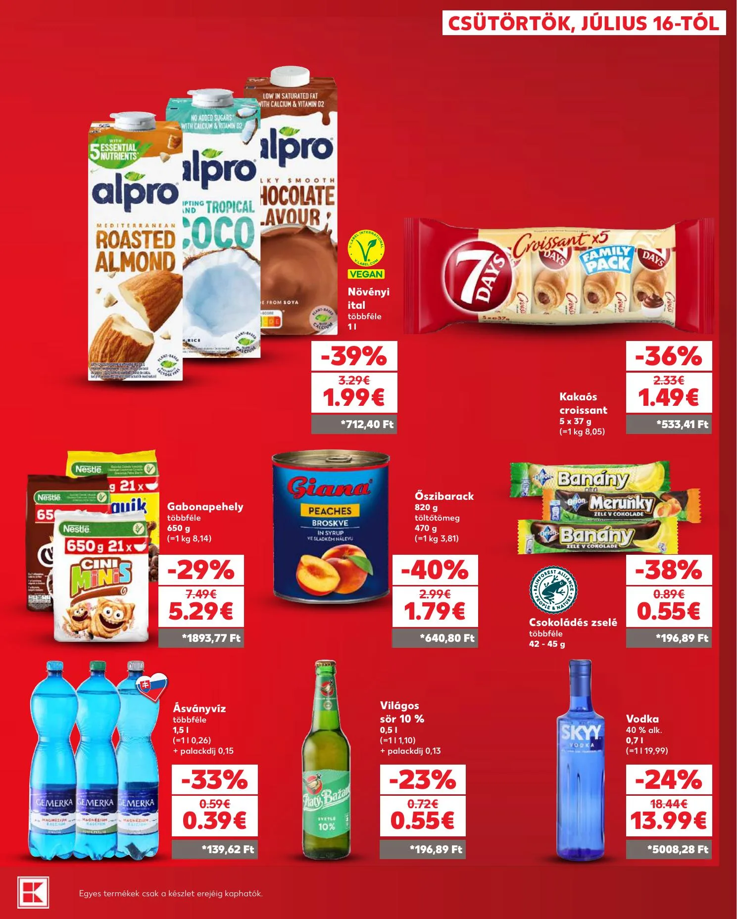 Kaufland akciós újság Pozsony Komarom 07.16–07.22 – 5. oldal