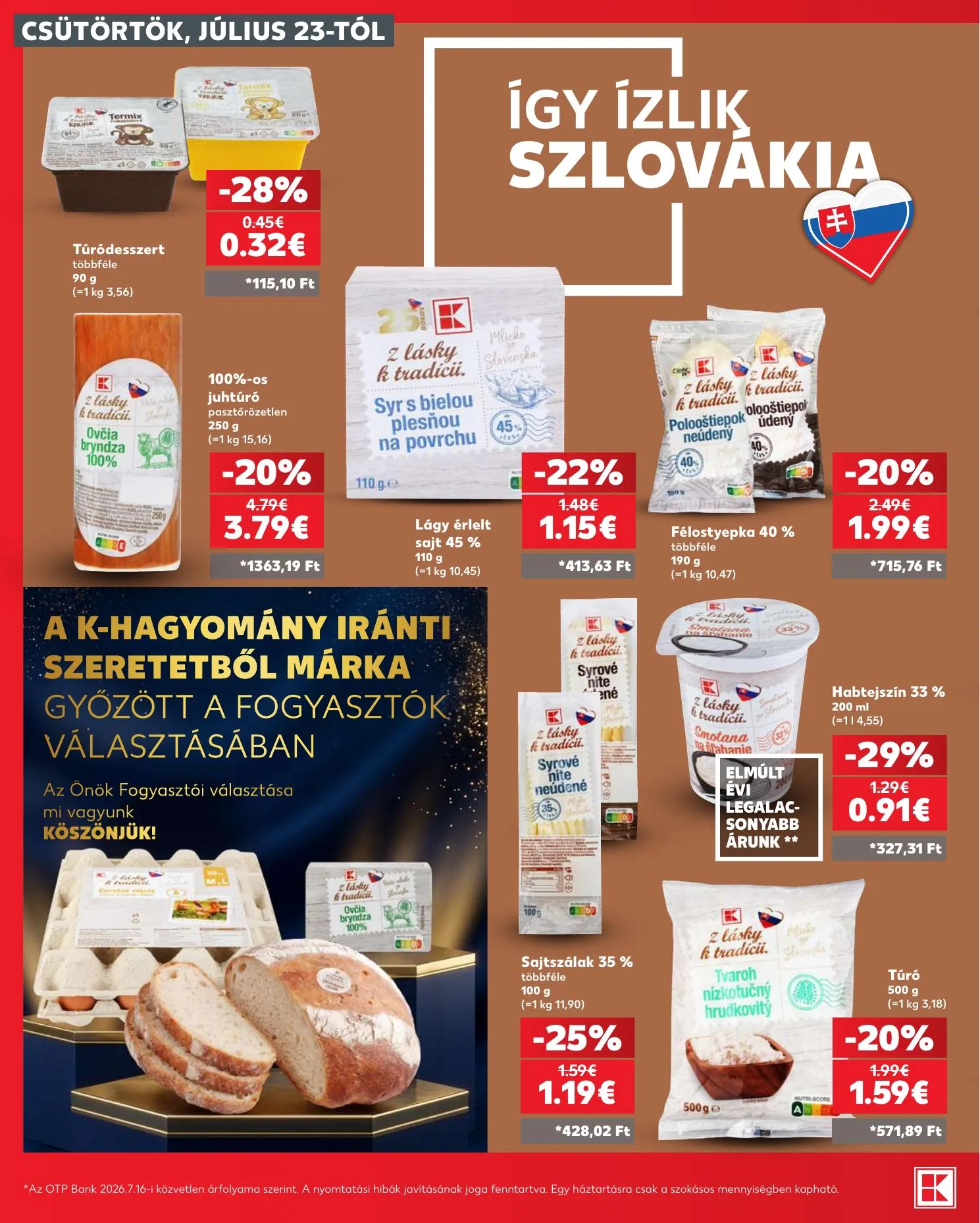 Kaufland akciós újság Pozsony Komarom 07.23–07.29 – 22. oldal