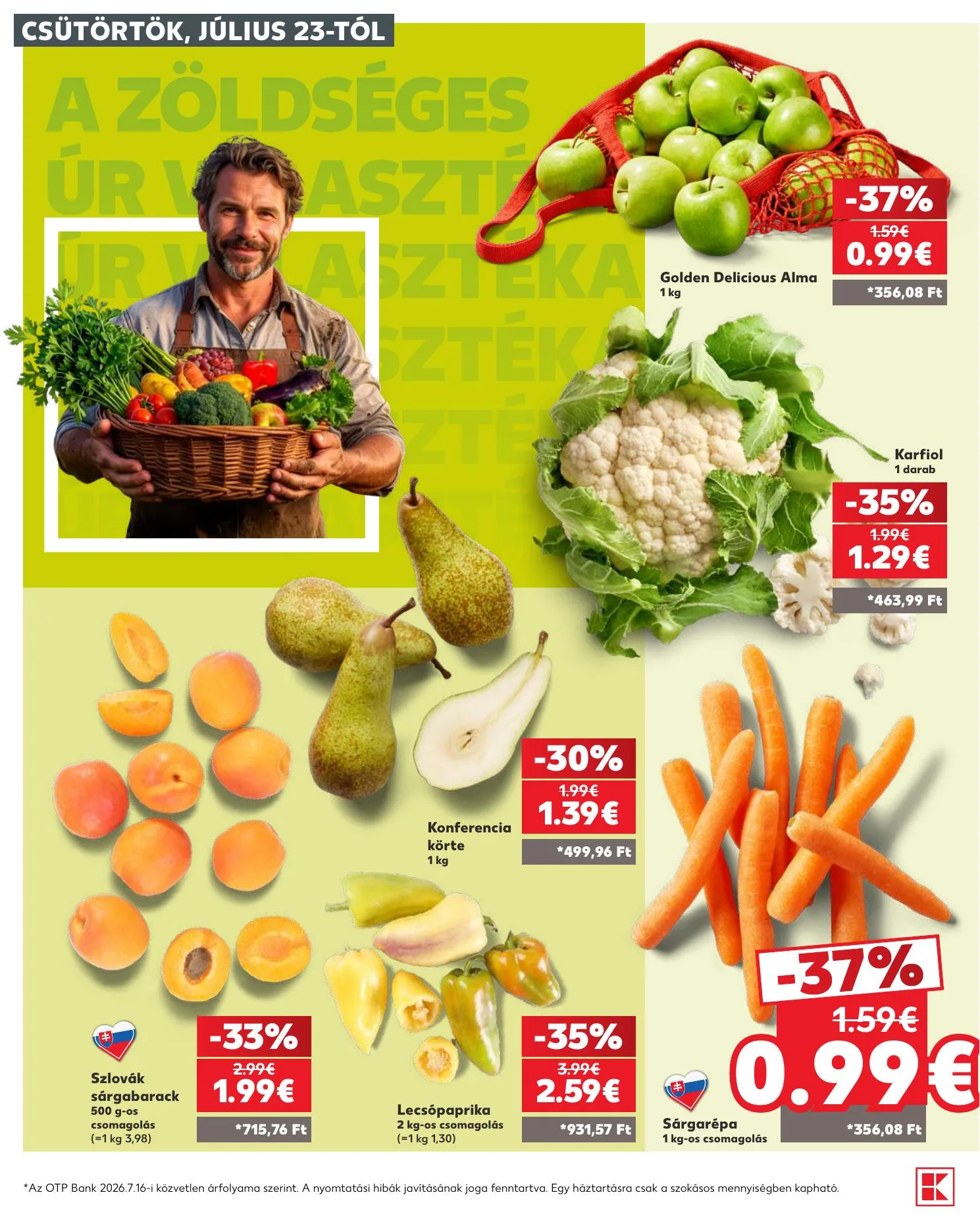 Kaufland akciós újság Pozsony Komarom 07.23–07.29 – 4. oldal