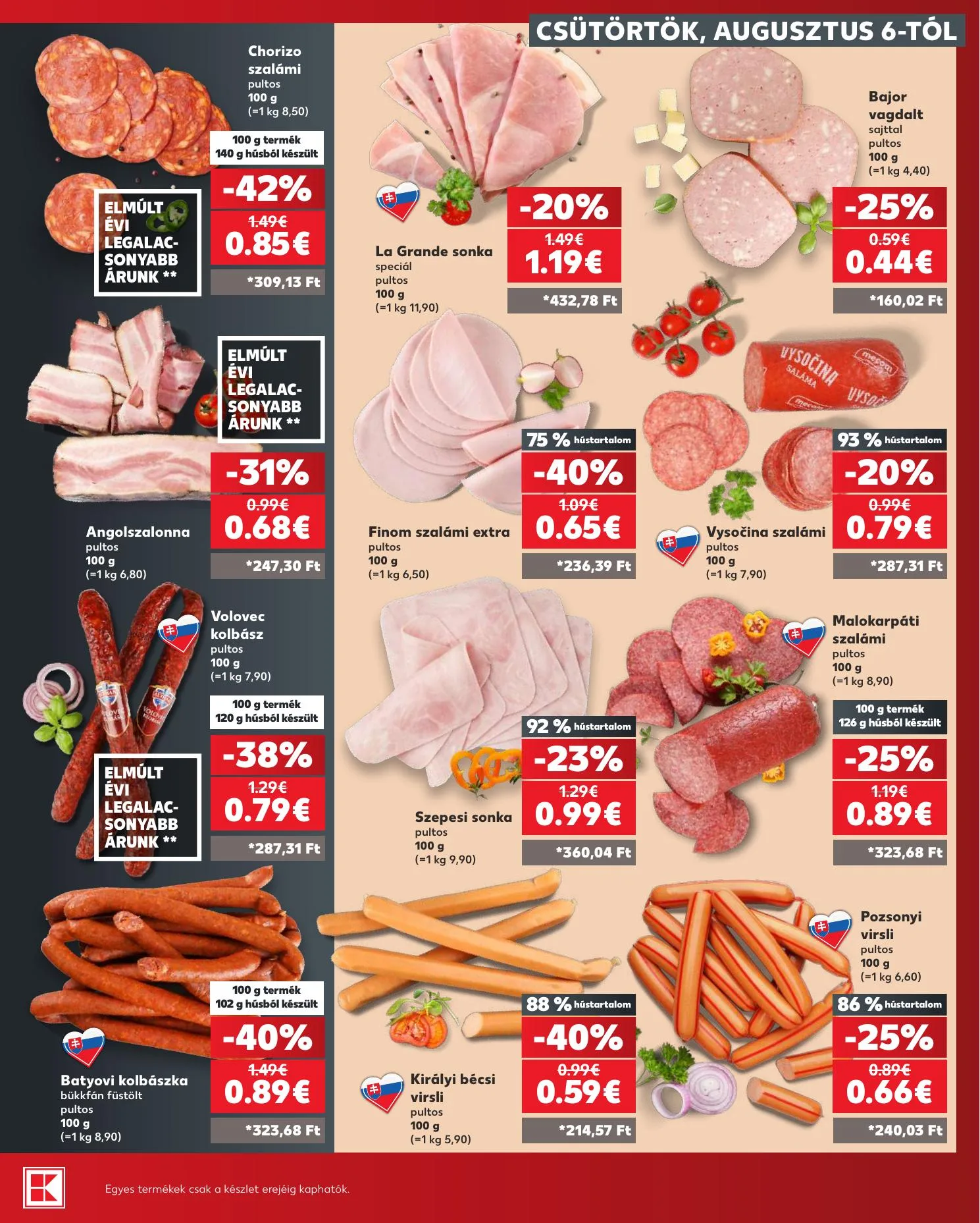 Kaufland akciós újság Pozsony Komarom 08.06–08.12 – 11. oldal