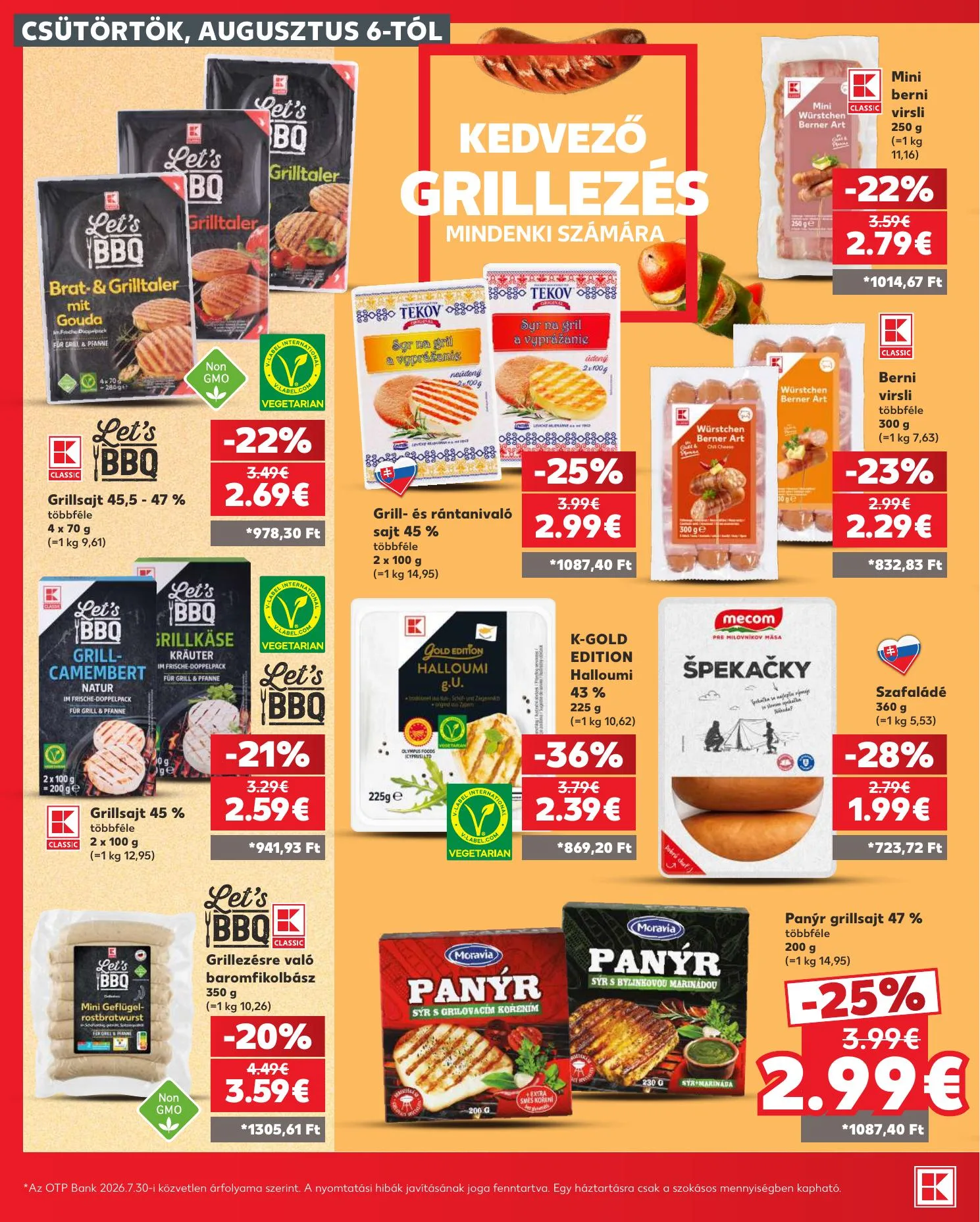 Kaufland akciós újság Pozsony Komarom 08.06–08.12 – 18. oldal
