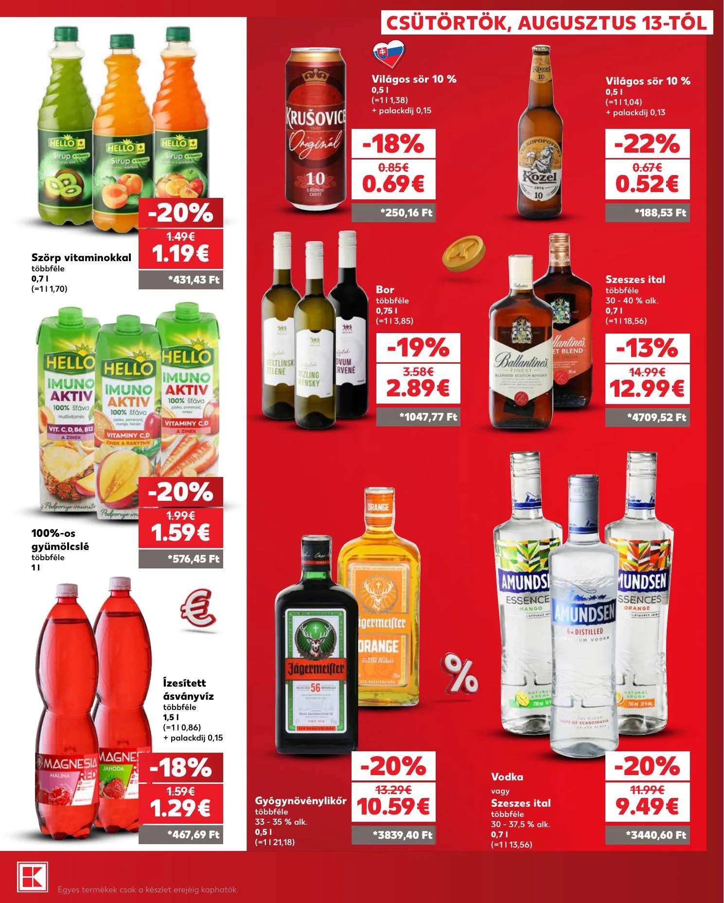 Kaufland akciós újság Pozsony Komarom 08.13–08.19 – 17. oldal