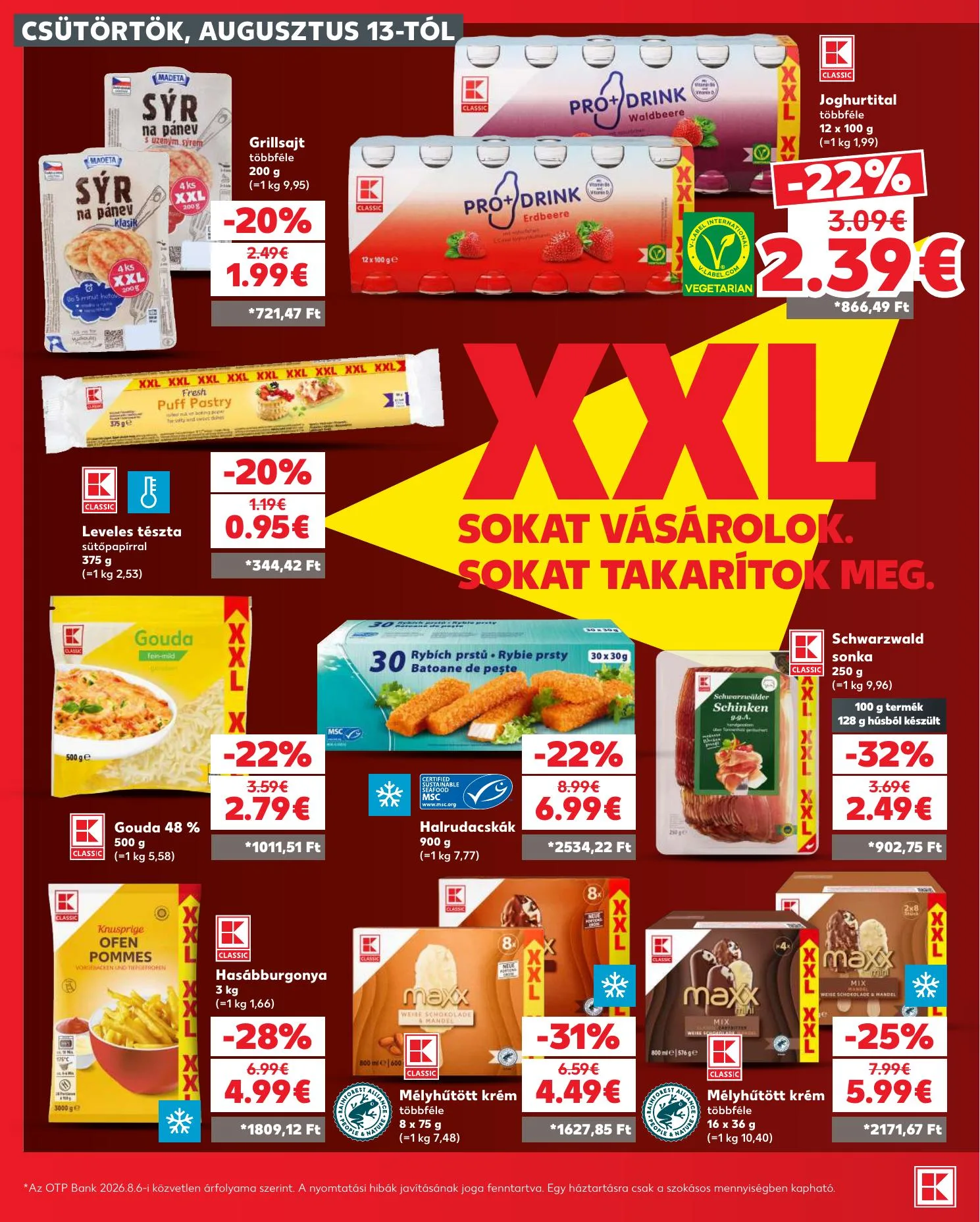 Kaufland akciós újság Pozsony Komarom 08.13–08.19 – 22. oldal