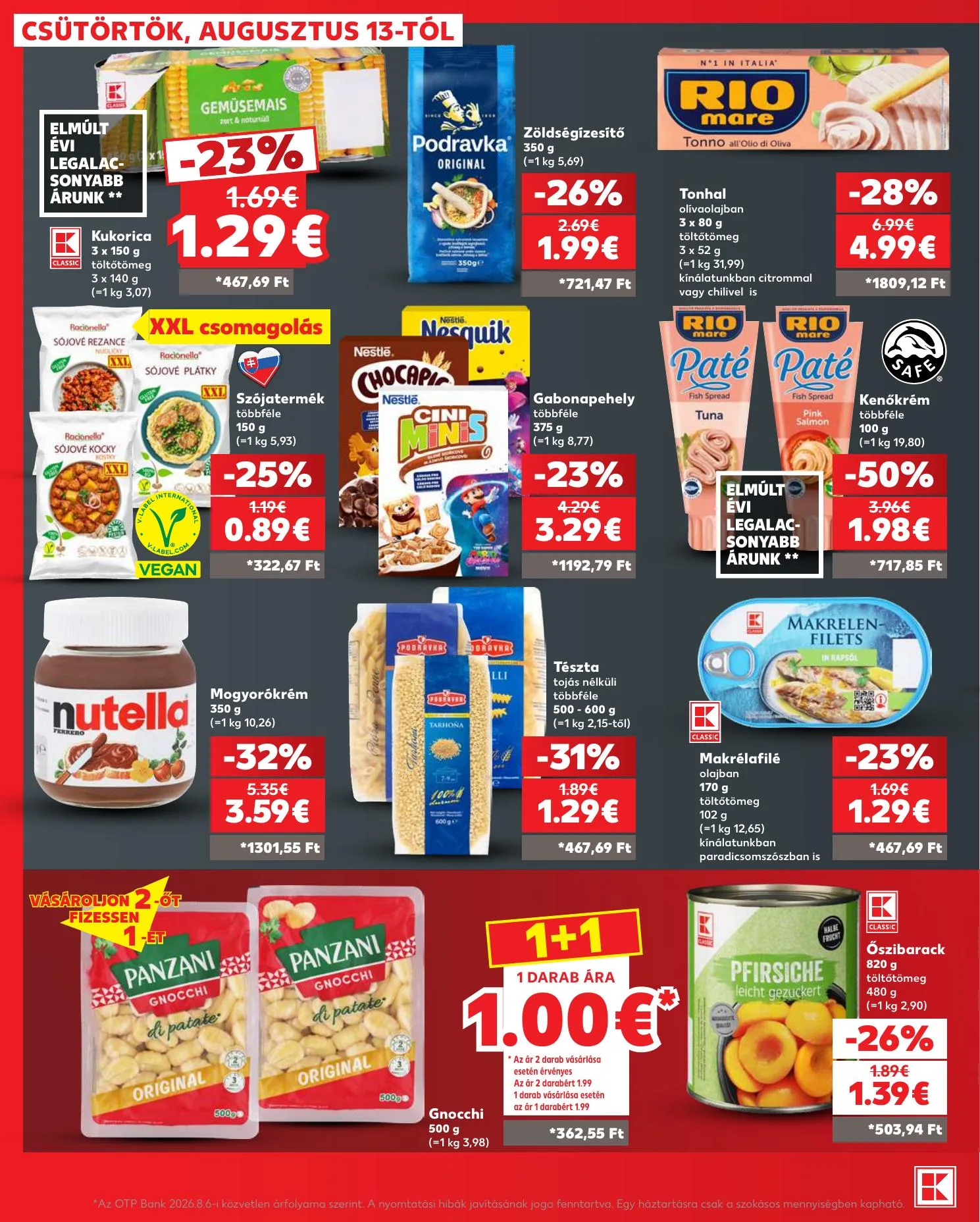 Kaufland akciós újság Pozsony Komarom 08.13–08.19 – 24. oldal