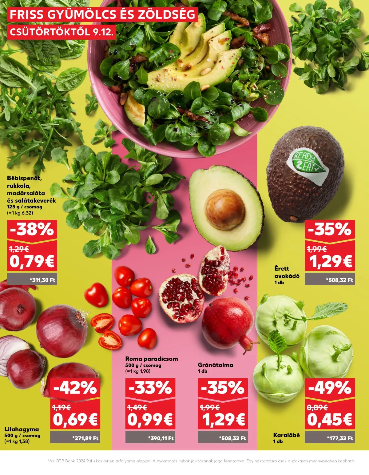 Kaufland akciós újság Somorja Dunaszerdahely Nagymegyer 09.12–09.18 – 6. oldal