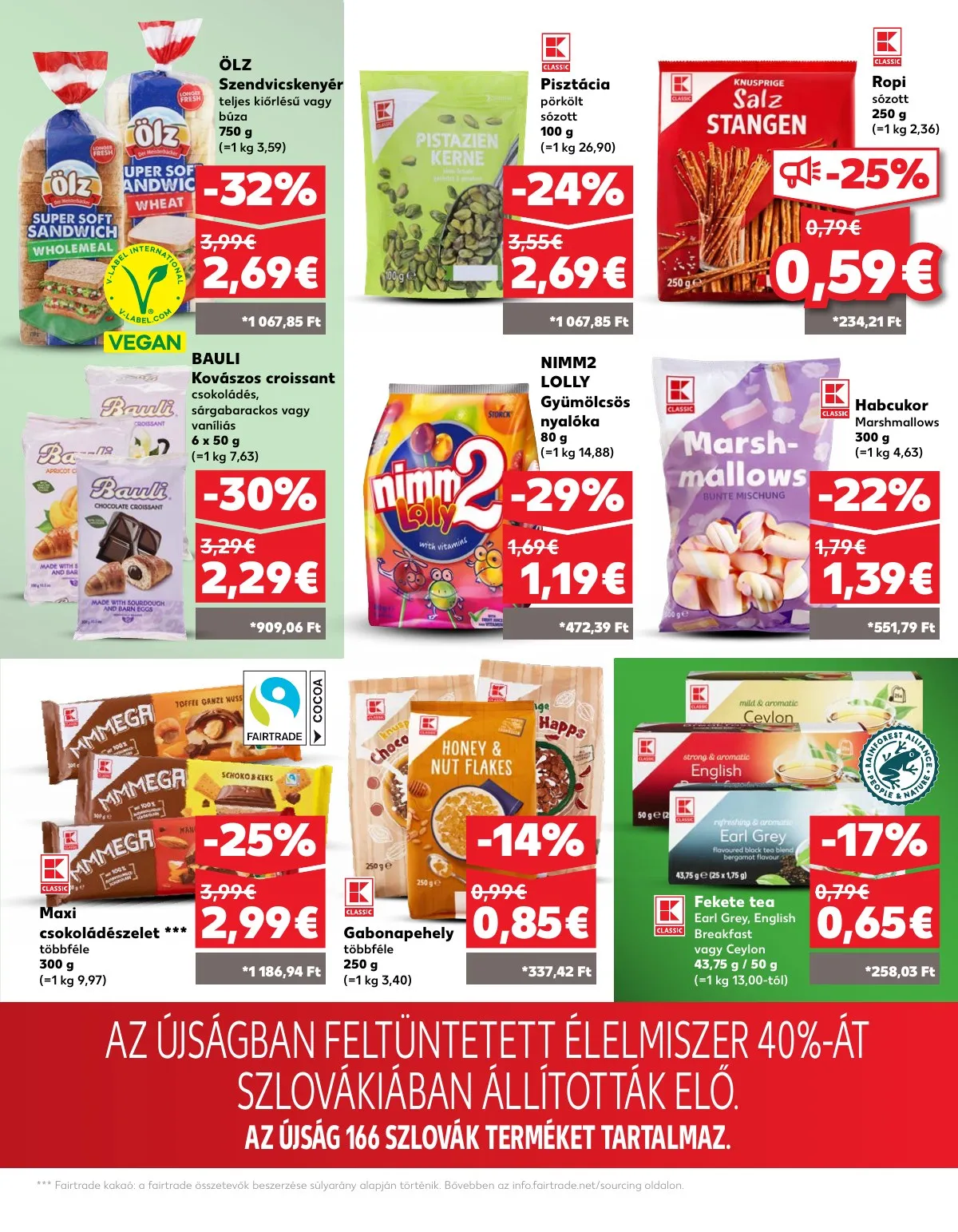 Kaufland akciós újság Somorja Dunaszerdahely Nagymegyer 09.19–09.25 – 39. oldal
