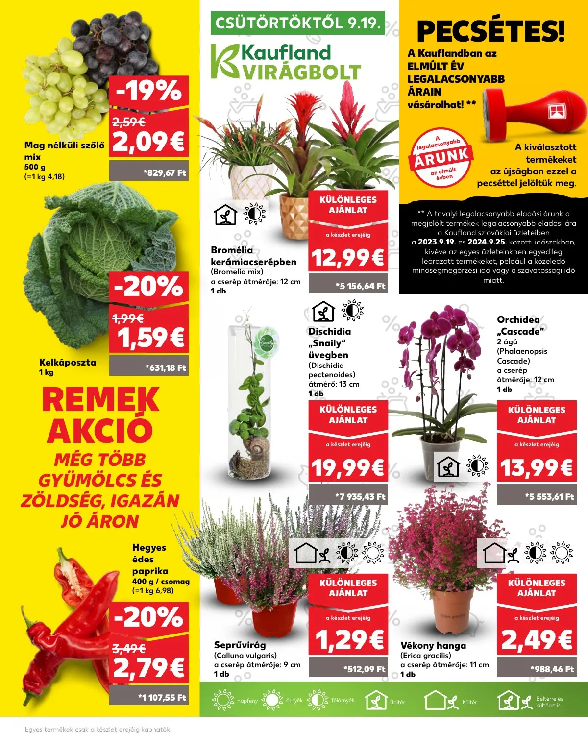Kaufland akciós újság Somorja Dunaszerdahely Nagymegyer 09.19–09.25 – 7. oldal