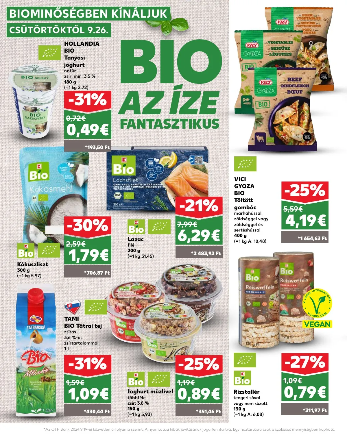 Kaufland akciós újság Somorja Dunaszerdahely Nagymegyer 09.26–10.02 – 24. oldal