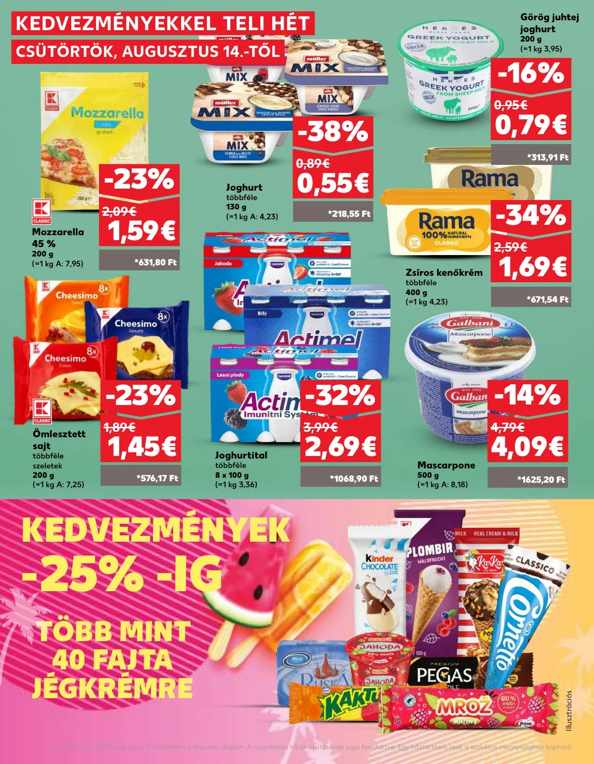 Kaufland akciós újság Somorja 08.14–08.20 – 20. oldal
