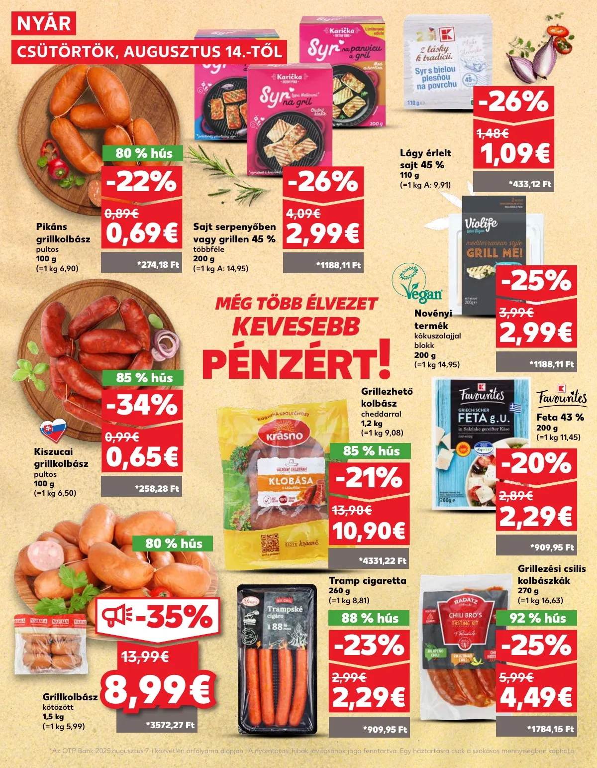Kaufland akciós újság Somorja 08.14–08.20 – 22. oldal