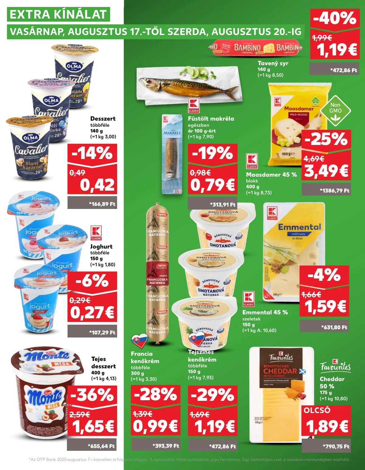 Kaufland akciós újság Somorja 08.14–08.20 – 36. oldal