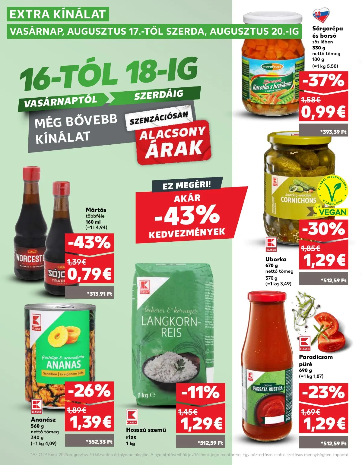 Kaufland akciós újság Somorja 08.14–08.20 – 38. oldal