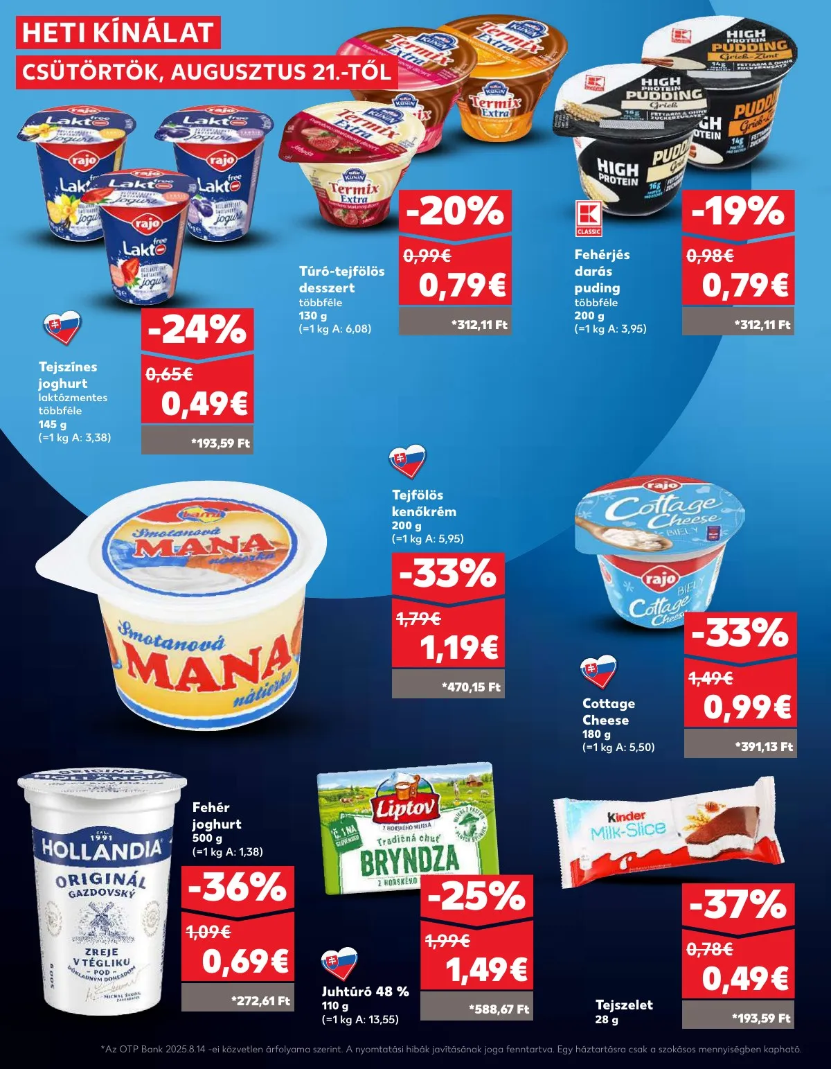Kaufland akciós újság Somorja 08.21–08.28 – 14. oldal
