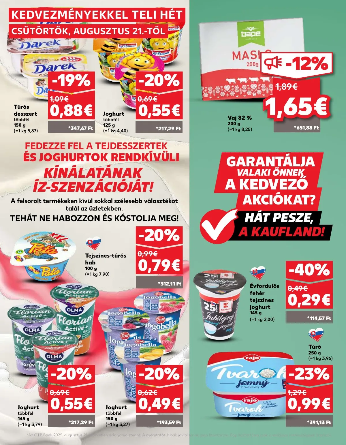 Kaufland akciós újság Somorja 08.21–08.28 – 20. oldal